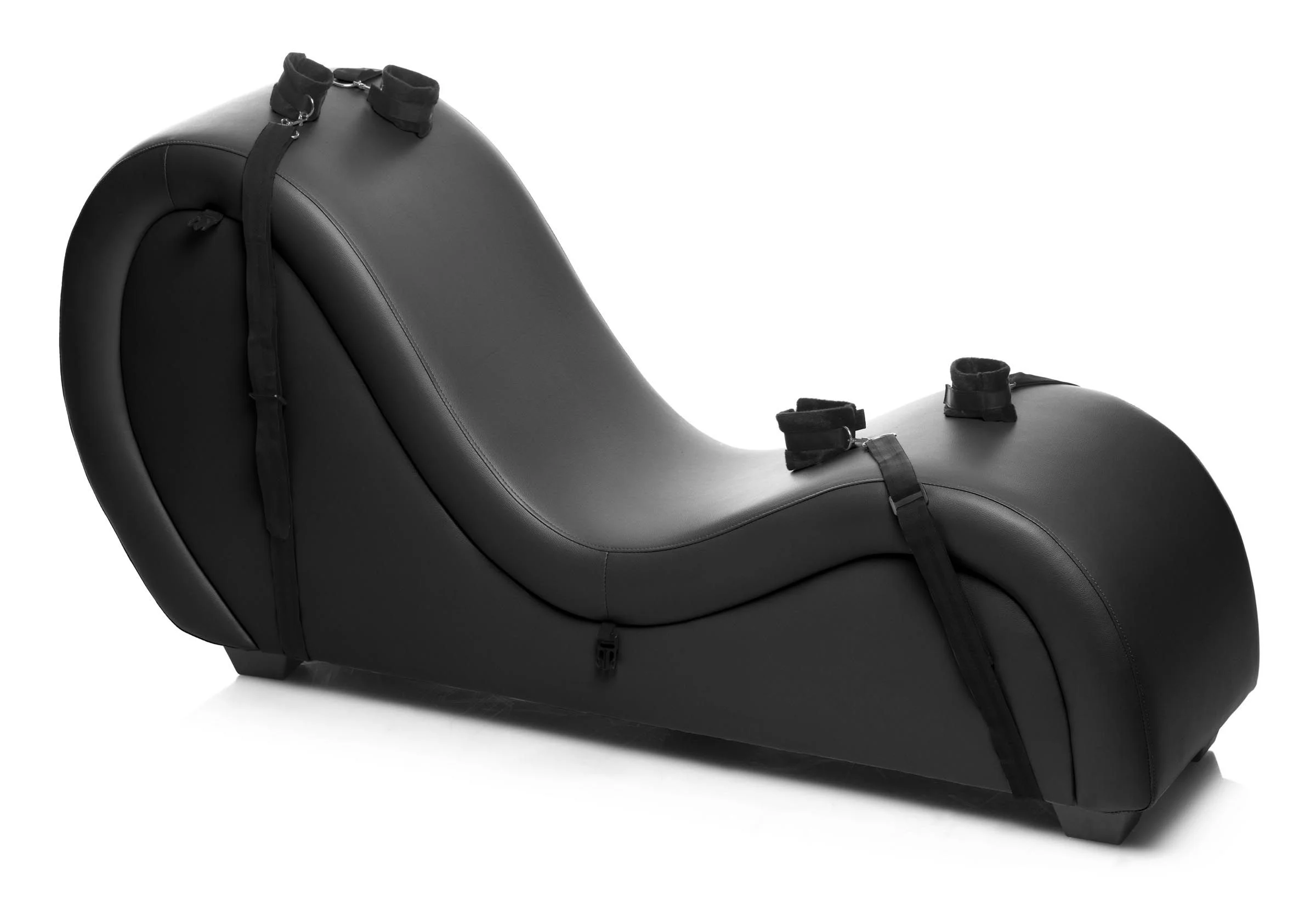 Kinky Seks Sofa Met Boeien en Positie Kussens - Zwart Kinky Seks Sofa Met Boeien en Positie Kussens - Zwart