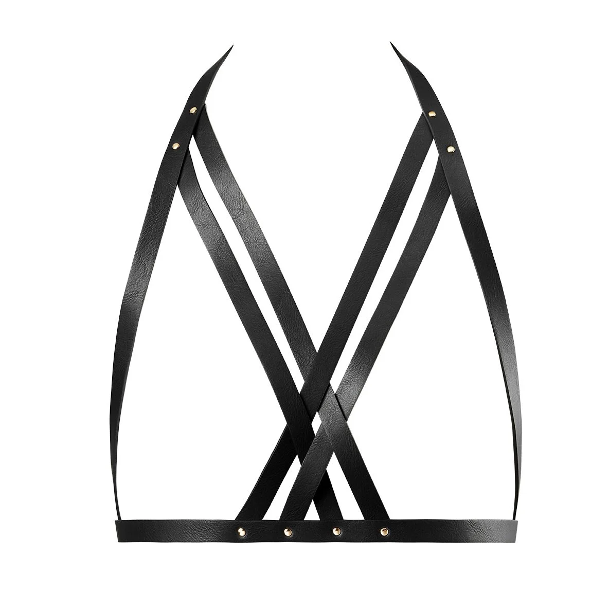 Bijoux Indiscrets - Maze Halter Bra Harness Zwart Bijoux Indiscrets - Maze Halter Bra Harness Zwart