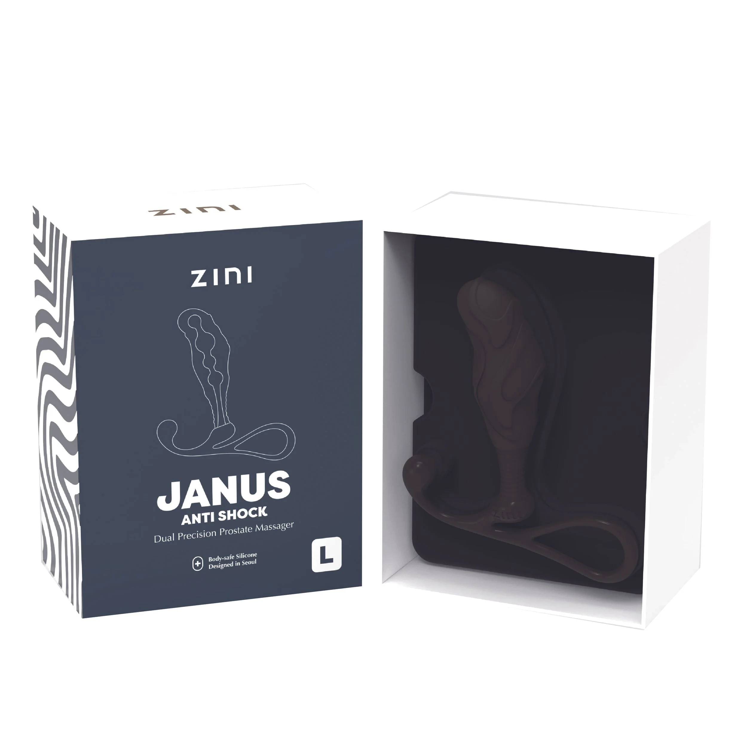 Zini - JANUS Anti Shock (L) Black Zini - JANUS Anti Shock (L) Black