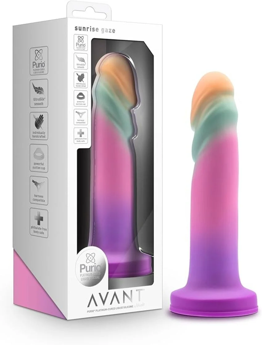Blush Novelties - Avant Sunrise Gaze Sherbet Dildo - Diverse kleuren Blush Novelties - Avant Sunrise Gaze Sherbet Dildo - Diverse kleuren