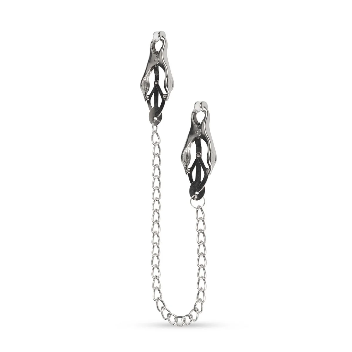 Vlinder Tepelklemmen Met Ketting Vlinder Tepelklemmen Met Ketting