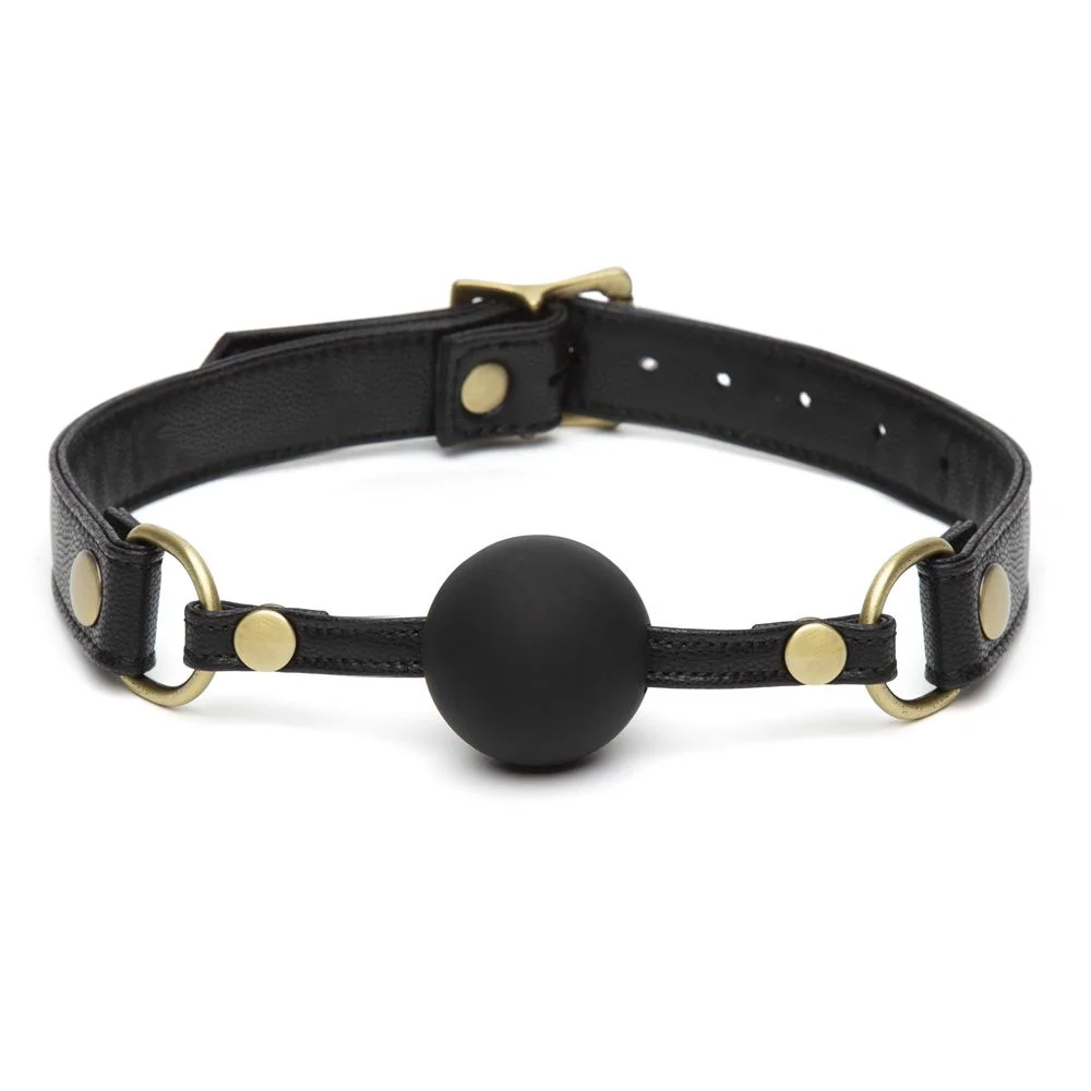 Fifty Shades of Grey – BOUND TO YOU Ball Gag – Met siliconen bit Fifty Shades of Grey – BOUND TO YOU Ball Gag – Met siliconen bit