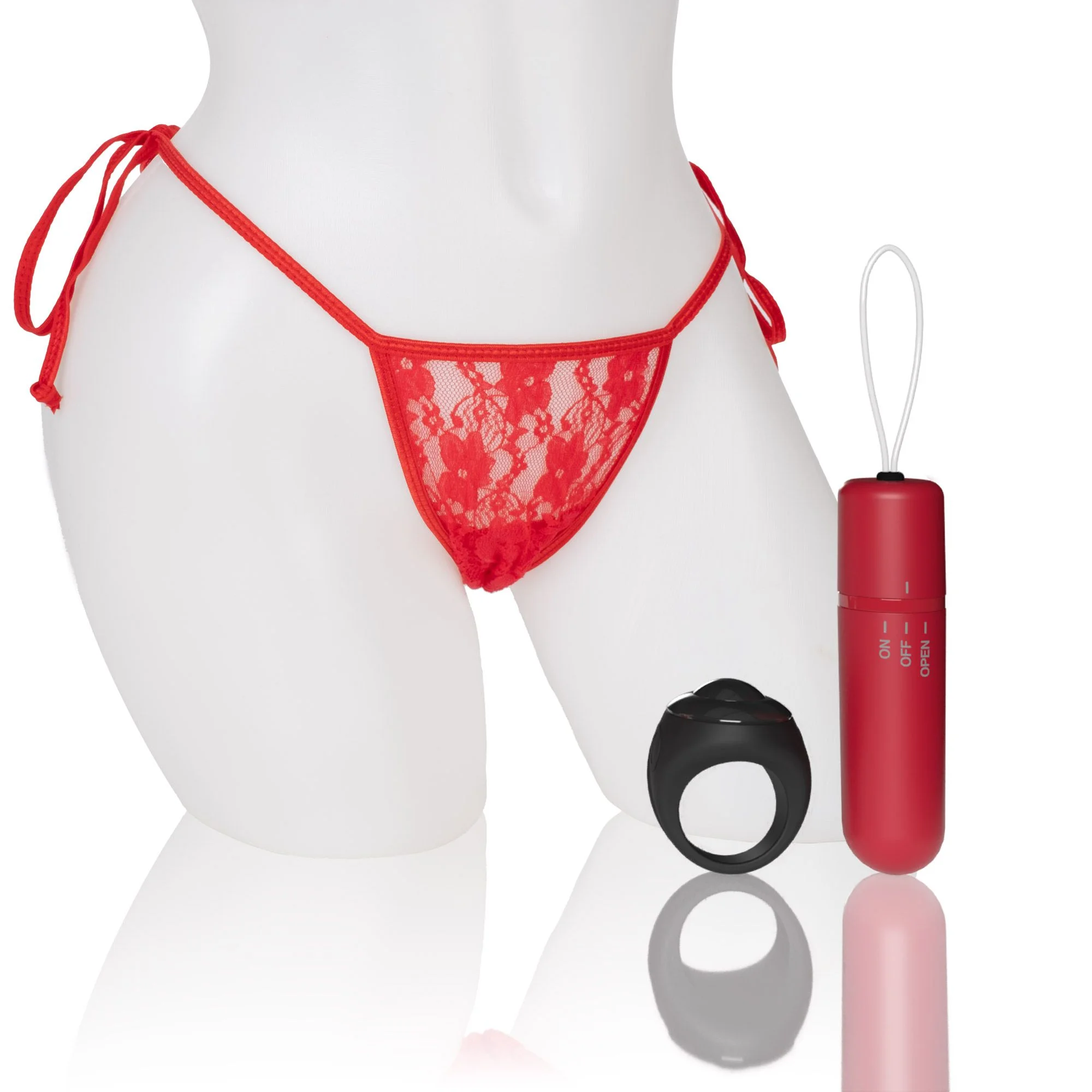 The Screaming O - My Secret Screaming O 4T Panty Vibe Red The Screaming O - My Secret Screaming O 4T Panty Vibe Red