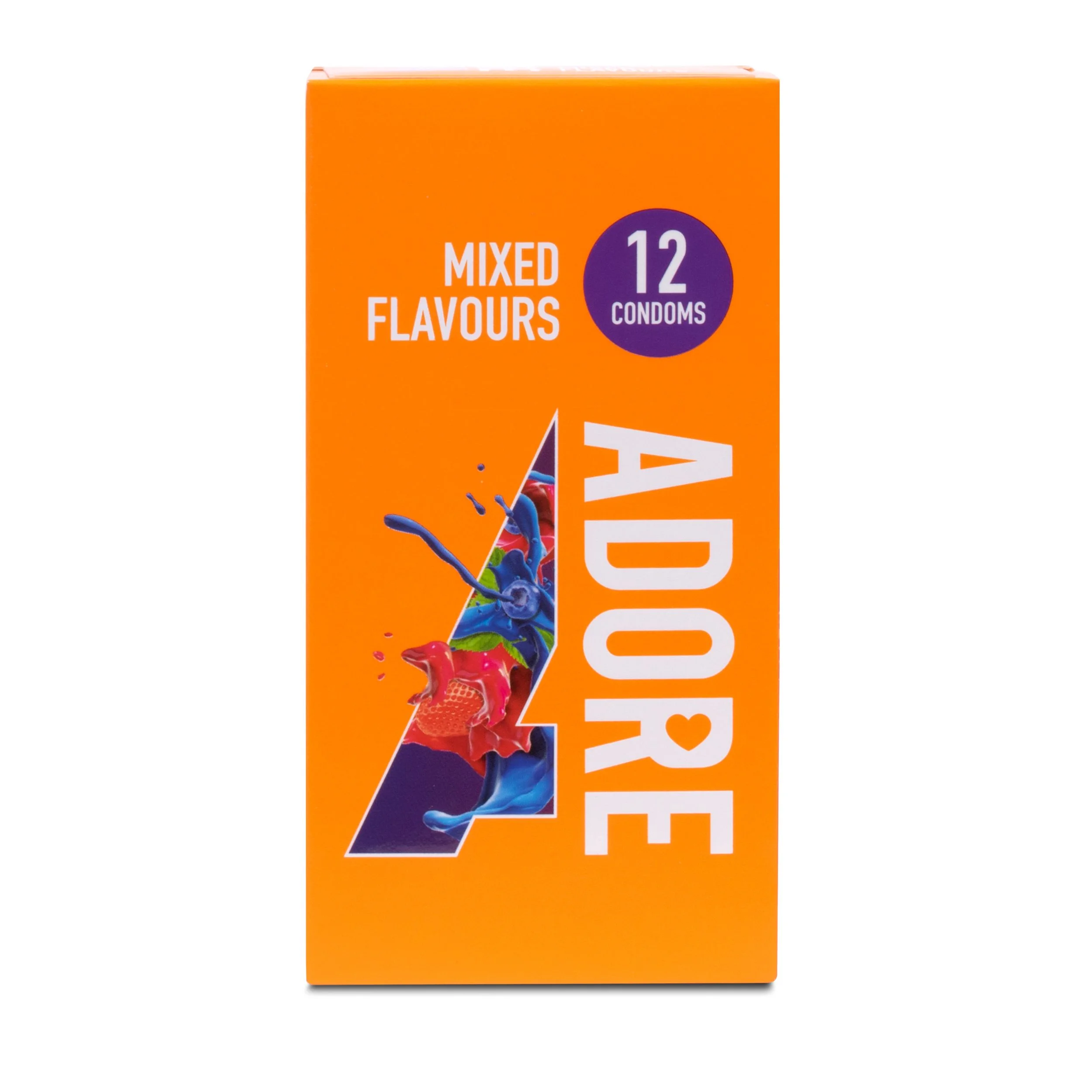 Adore Flavours Condooms - 12 Stuks Adore Flavours Condooms - 12 Stuks