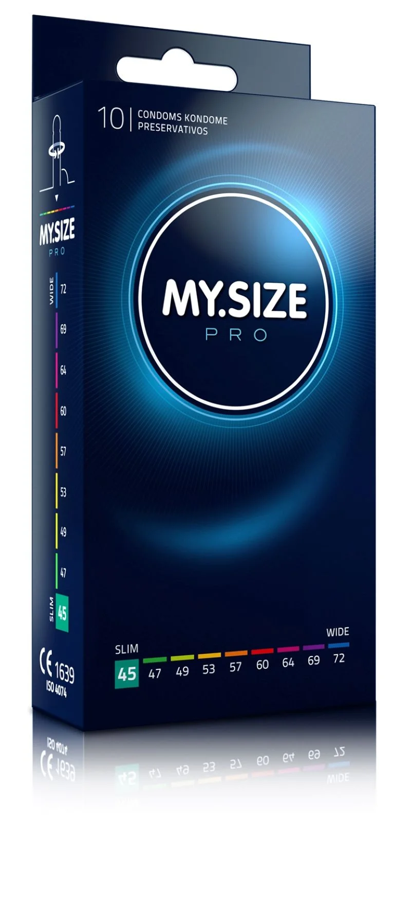 MY.SIZE Pro 45 mm Condooms - 10 stuks MY.SIZE Pro 45 mm Condooms - 10 stuks