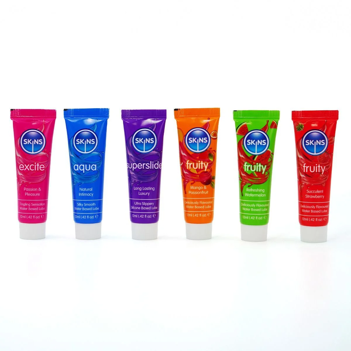 Skins Proefverpakking - Vital & Fruity - 6x 12ml Skins Proefverpakking - Vital & Fruity - 6x 12ml