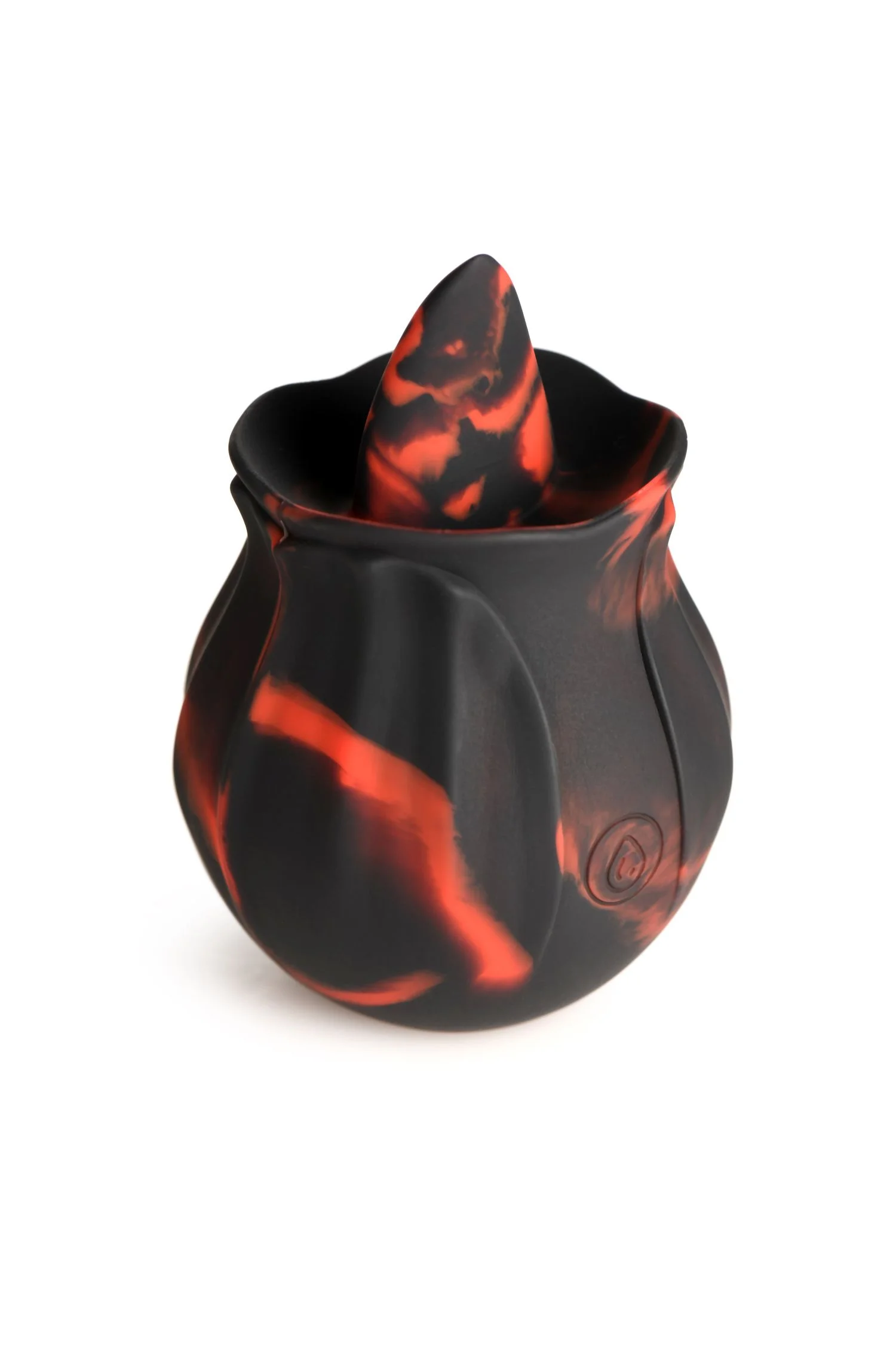 BLOOMGASM - Black Kiss Rimmende Roos Vibrator - Rood/Zwart BLOOMGASM - Black Kiss Rimmende Roos Vibrator - Rood/Zwart