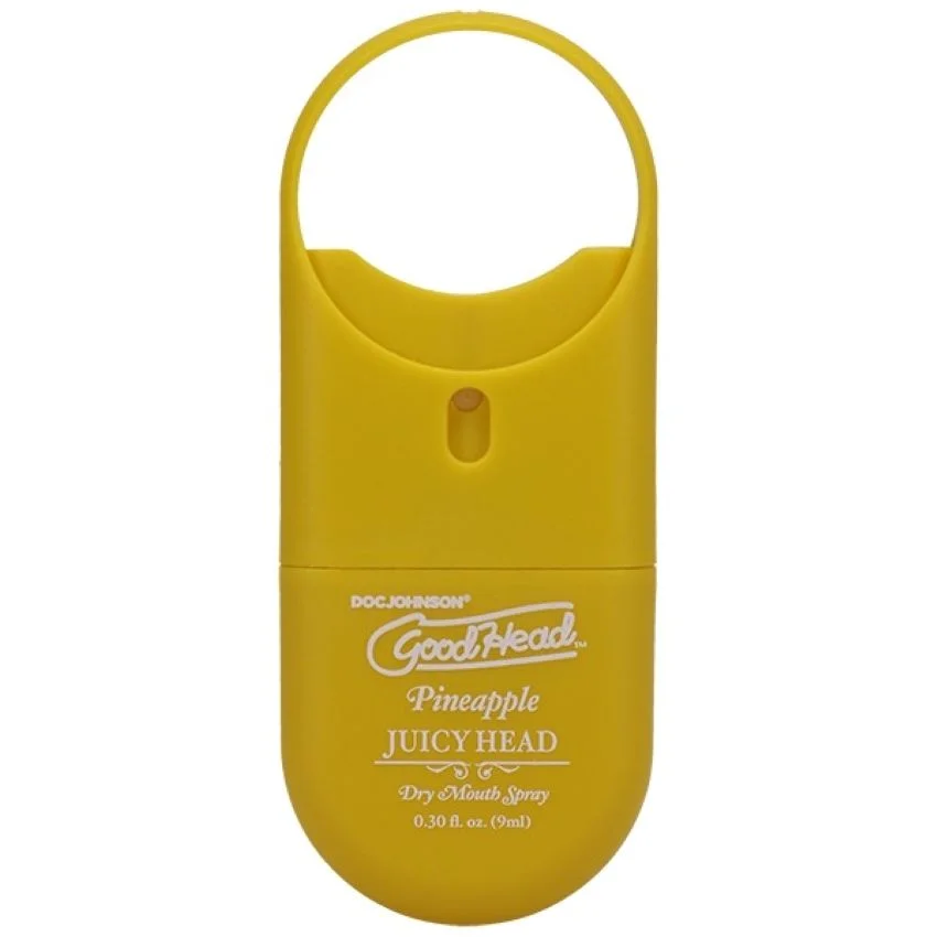 Doc Johnson - GoodHead Juicy Head Dry Mouth Spray ToGo - Ananas - 9 ml Doc Johnson - GoodHead Juicy Head Dry Mouth Spray ToGo - Ananas - 9 ml