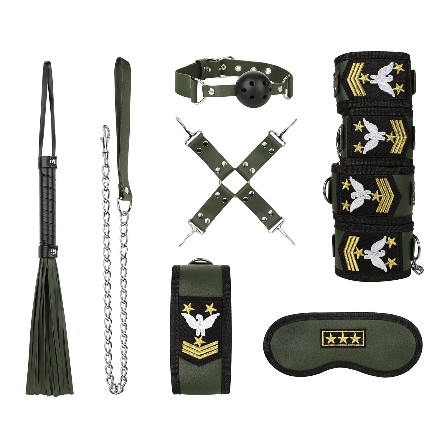 Field Marshal's Fetish - 8-delige SM set Field Marshal's Fetish - 8-delige SM set