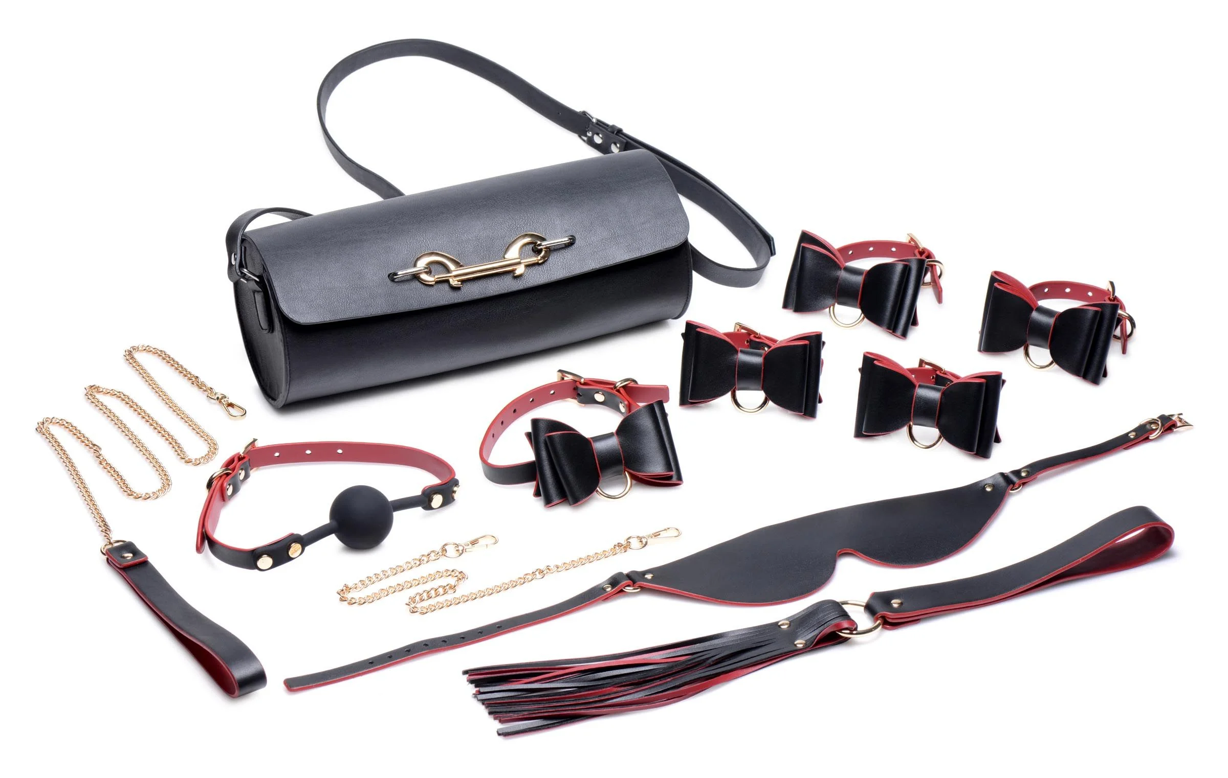 Bow - Luxe BDSM Set Met Reistas Bow - Luxe BDSM Set Met Reistas