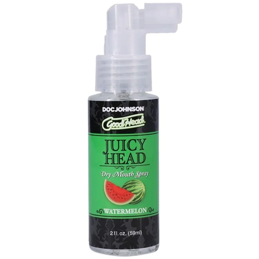 Doc Johnson - GoodHead Juicy Head Dry Mouth Spray - Watermeloen - 60 ml Doc Johnson - GoodHead Juicy Head Dry Mouth Spray - Watermeloen - 60 ml
