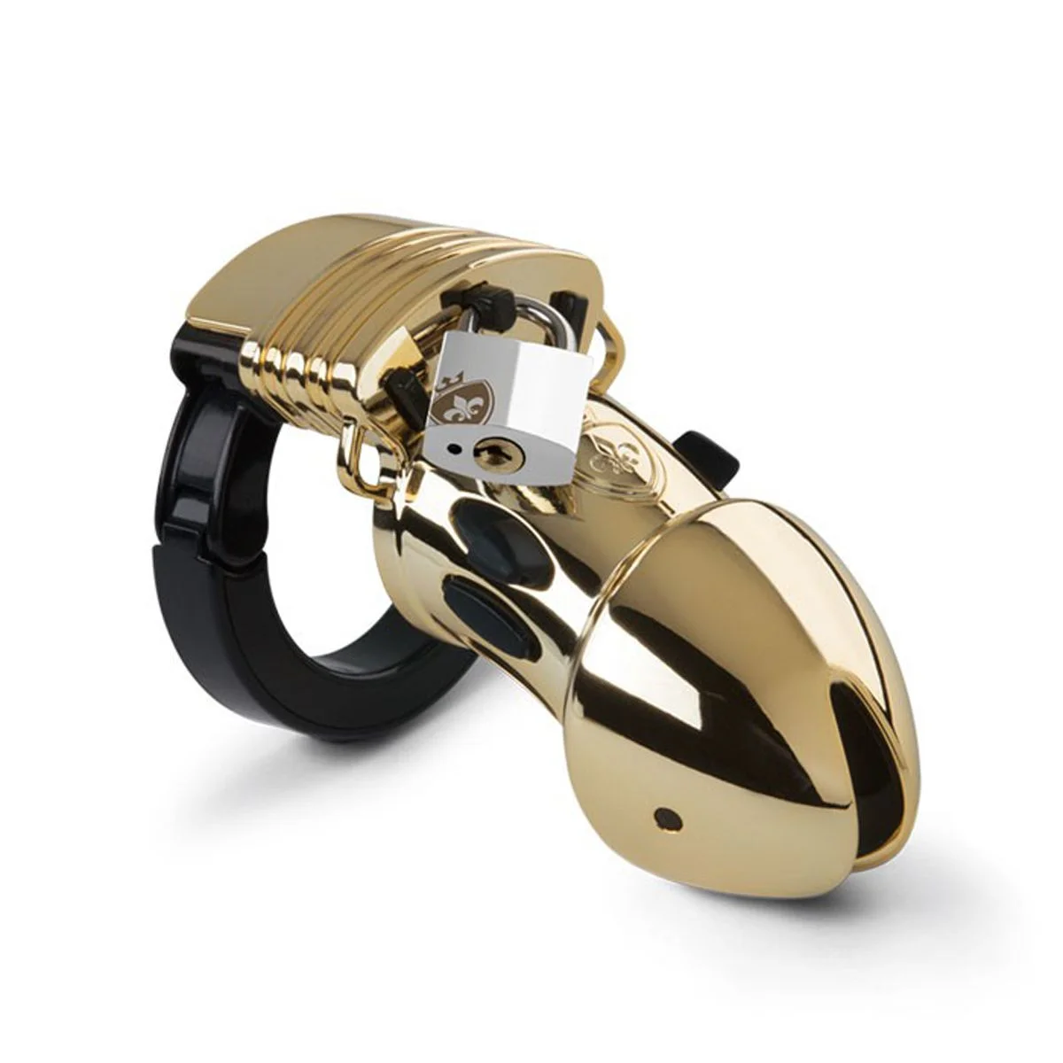 Mystim - Pubic Enemy No1 Cock Cage - Gold Edition Mystim - Pubic Enemy No1 Cock Cage - Gold Edition