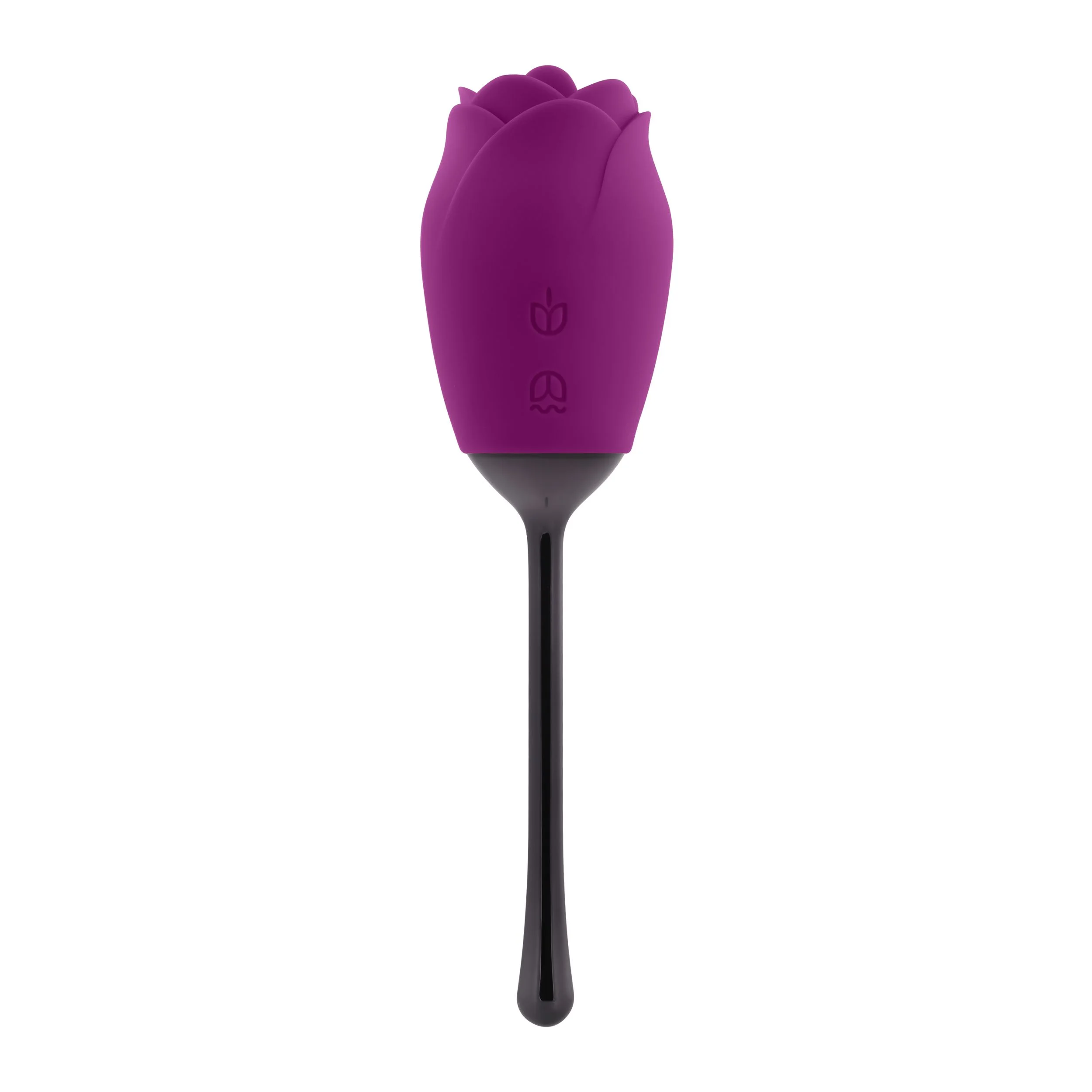 Playboy- Petal vibrator - Paars/zwart Playboy- Petal vibrator - Paars/zwart