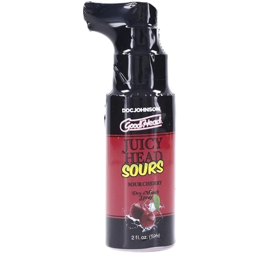 Doc Johnson - GoodHead Juicy Head Dry Mouth Spray Sour - Kers - 60 ml Doc Johnson - GoodHead Juicy Head Dry Mouth Spray Sour - Kers - 60 ml