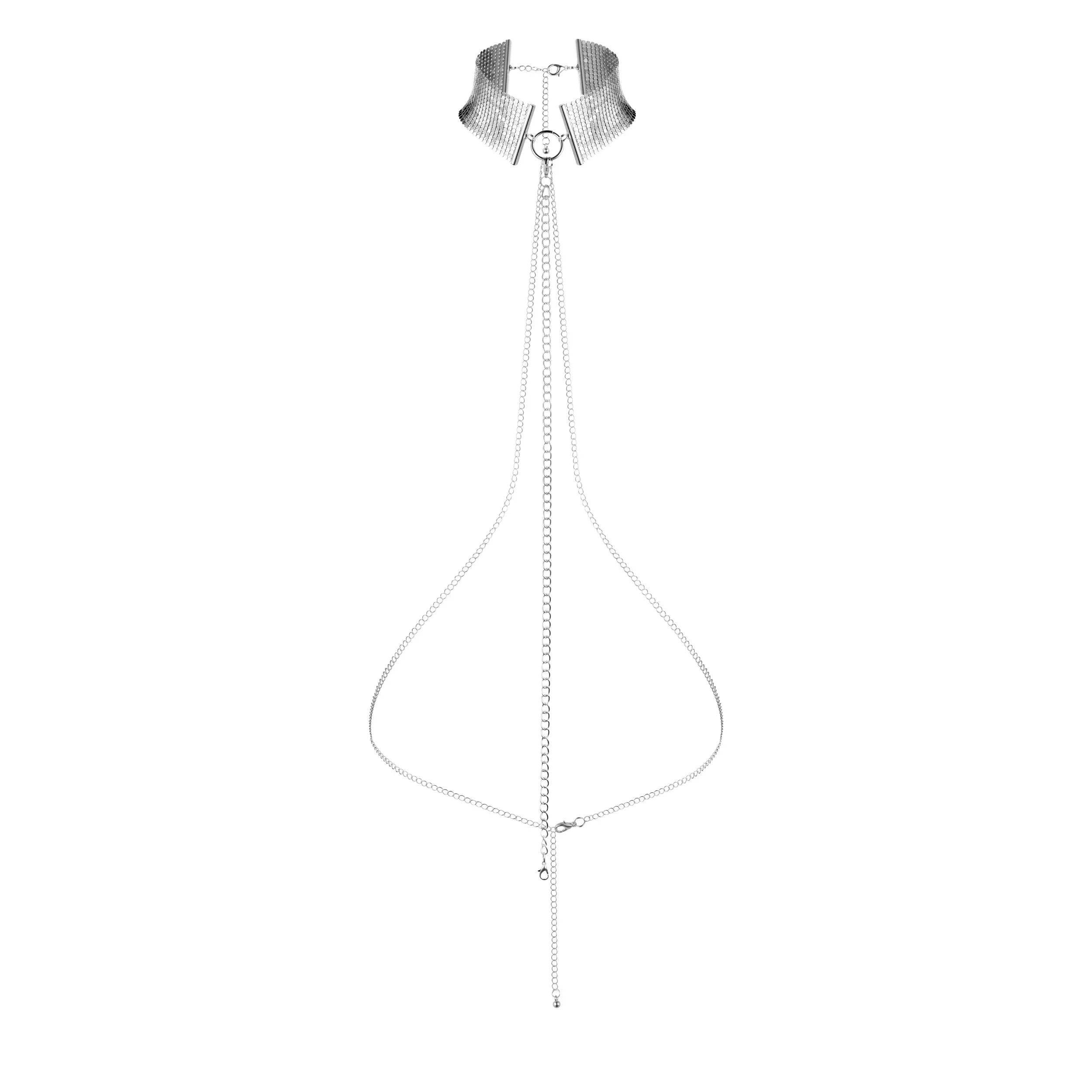 Bijoux Indiscrets – Desir Metallique Collar – Zilver Bijoux Indiscrets – Desir Metallique Collar – Zilver