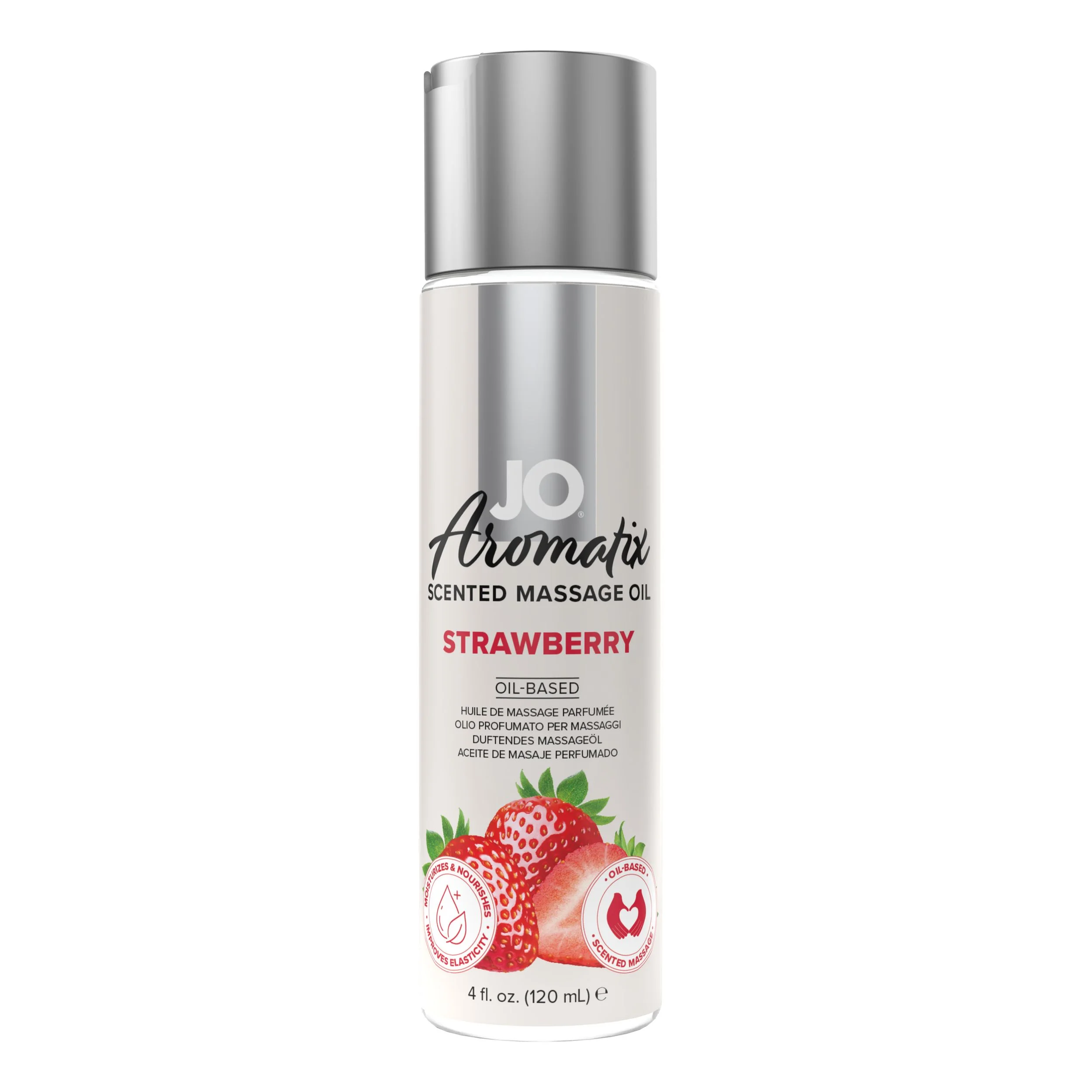 System JO - Aromatix Scented Massage Oil Aardbei -120 ml System JO - Aromatix Scented Massage Oil Aardbei -120 ml