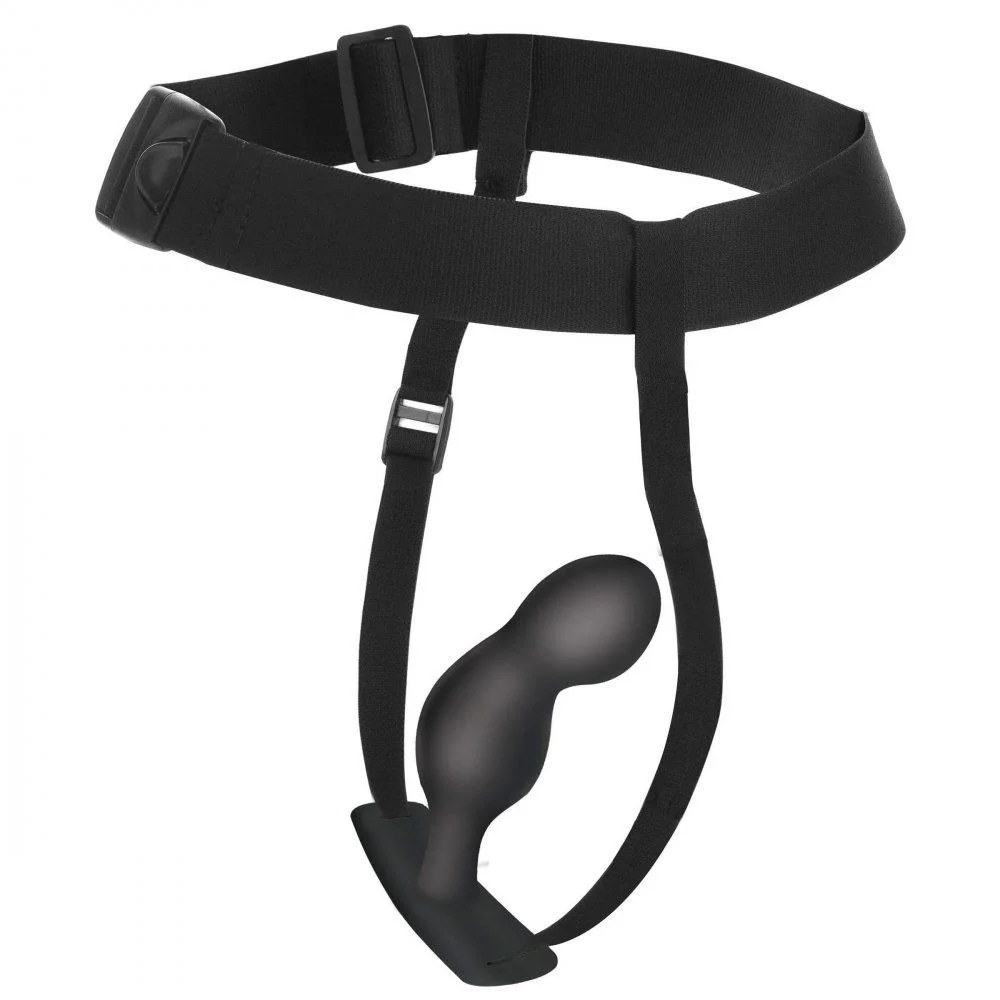 P-Spot Plugger Anaalplug met Harnas & Afstandsbediening P-Spot Plugger Anaalplug met Harnas & Afstandsbediening