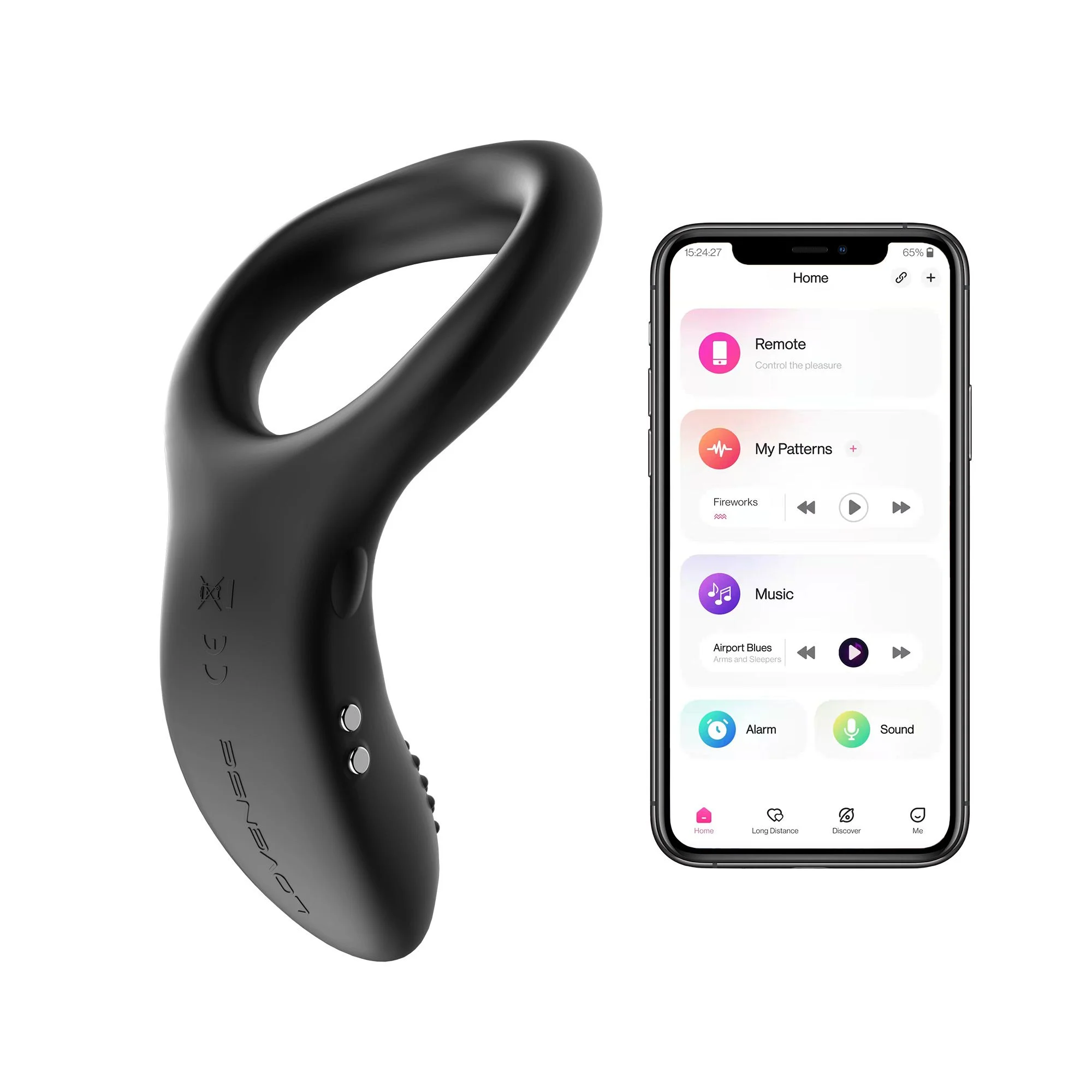 Lovense - Diamo Vibrerende Cock Ring Lovense - Diamo Vibrerende Cock Ring