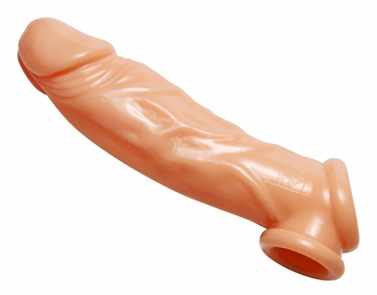 Realistische Penissleeve En Ball Stretcher Realistische Penissleeve En Ball Stretcher