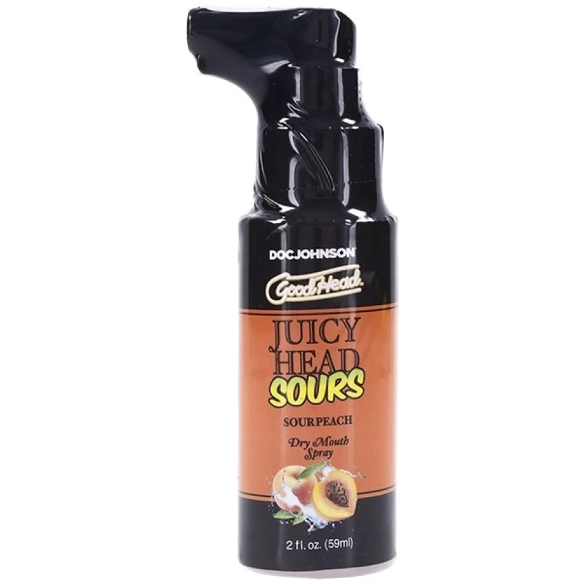 Doc Johnson - GoodHead Juicy Head Dry Mouth Spray - Perzik - 60 ml Doc Johnson - GoodHead Juicy Head Dry Mouth Spray - Perzik - 60 ml
