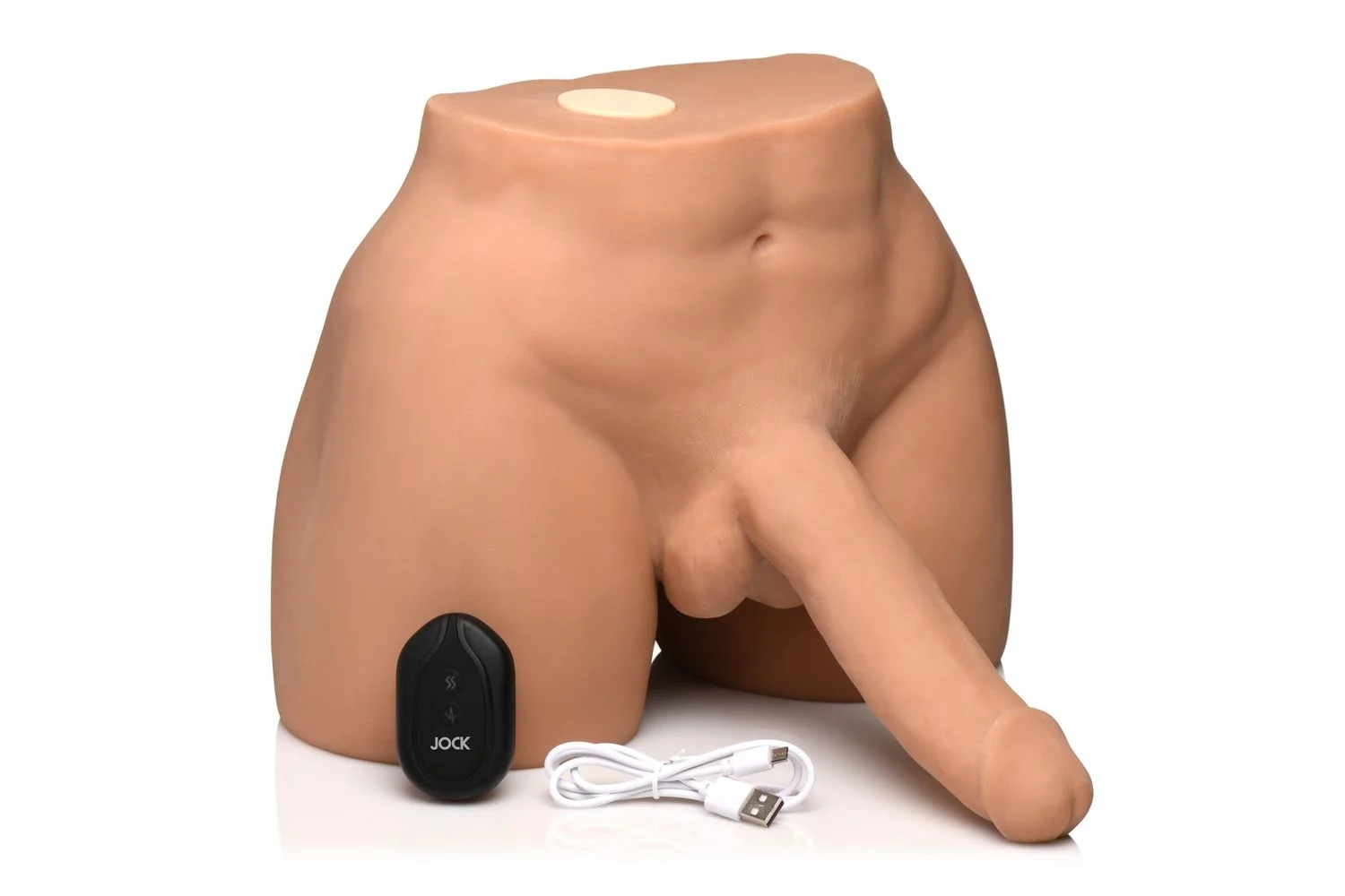 JOCK - Automatisch Knijpende & Vibrerende Masturbator - Medium JOCK - Automatisch Knijpende & Vibrerende Masturbator - Medium