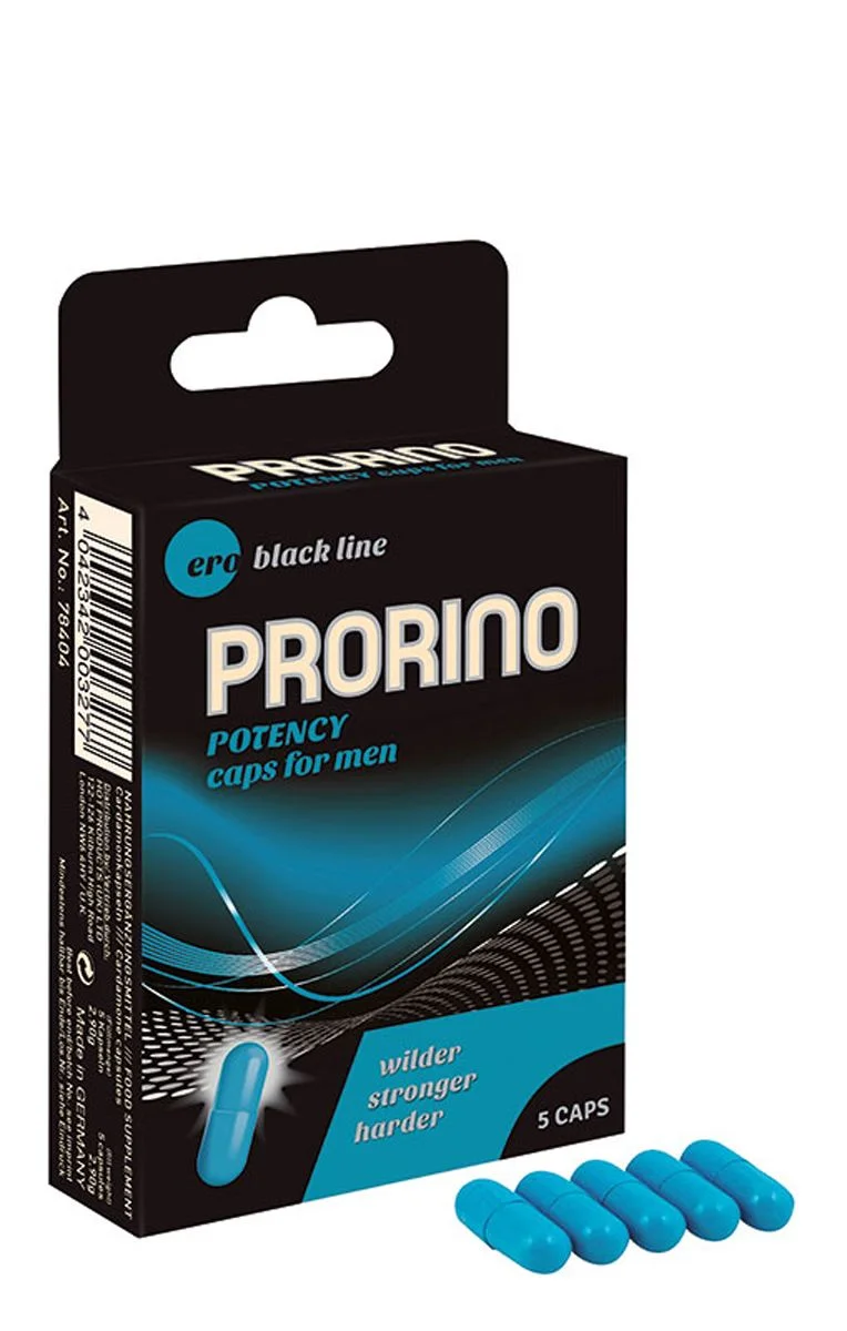 Potentie Capsules Voor Mannen - 5 stuks Potentie Capsules Voor Mannen - 5 stuks