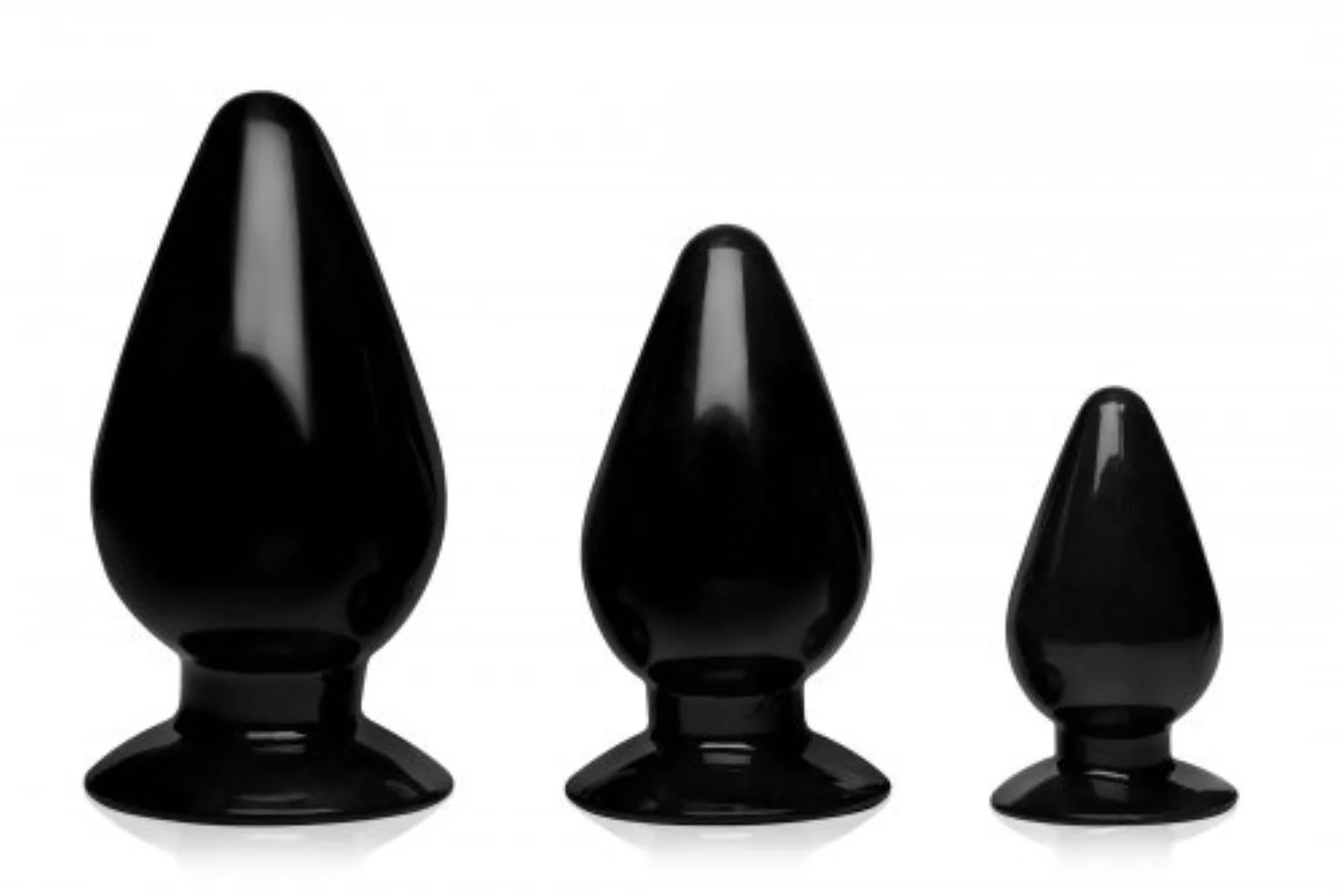 Triple Cones Anaalplug Set Van 3 Triple Cones Anaalplug Set Van 3