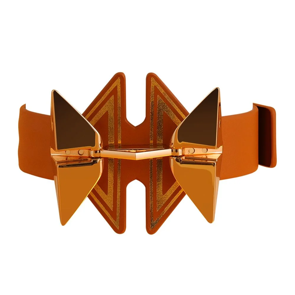 LOCKINK - Posture Luxe Collar en Lijn - bruin LOCKINK - Posture Luxe Collar en Lijn - bruin