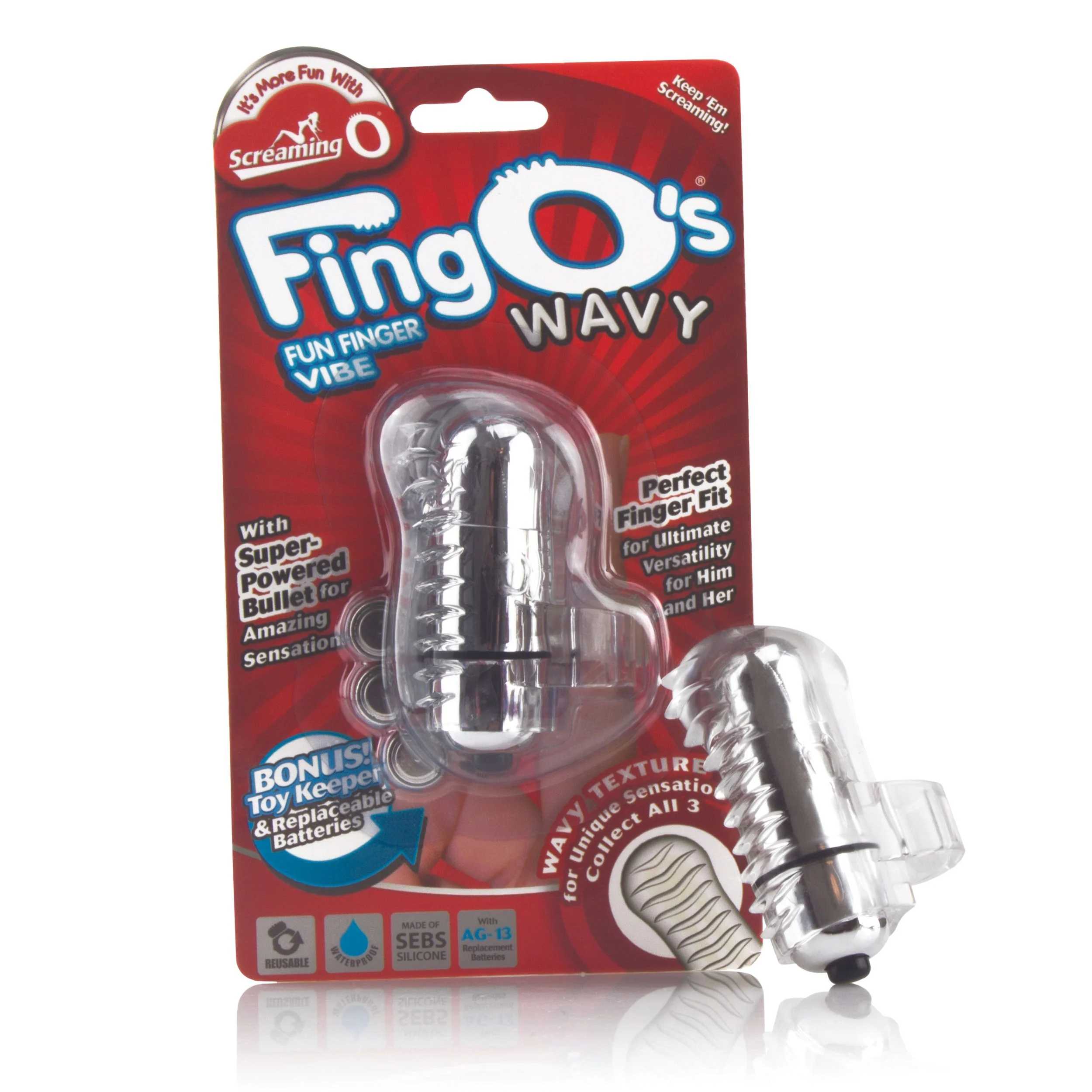 The Screaming O - The FingO Wavy Transparant