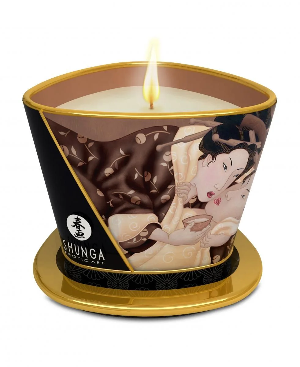 Shunga - Massagekaars Excitation/Intoxicating Chocholade Shunga - Massagekaars Excitation/Intoxicating Chocholade