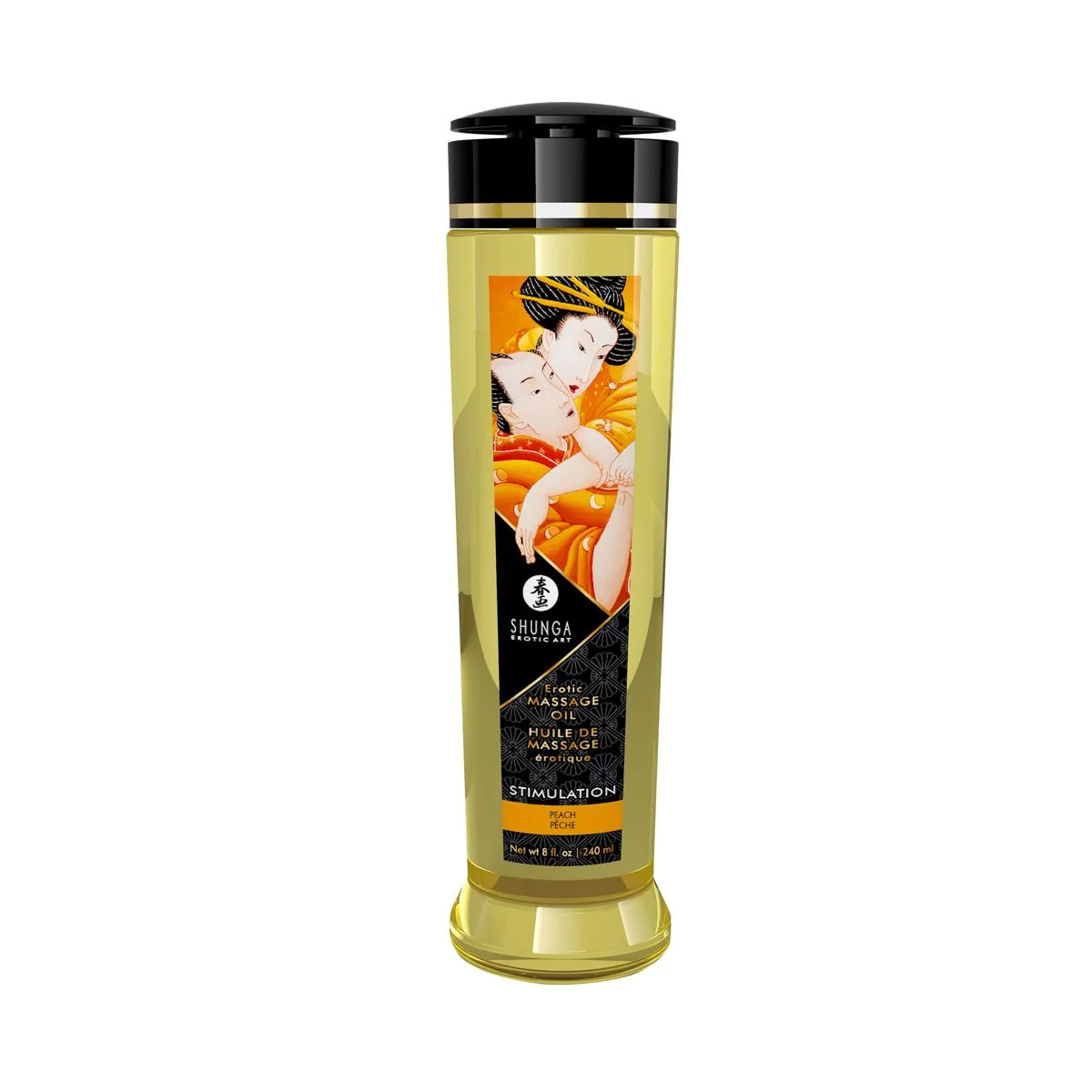 Shunga - Stimulation Massage Olie Peach - 240 ml Shunga - Stimulation Massage Olie Peach - 240 ml