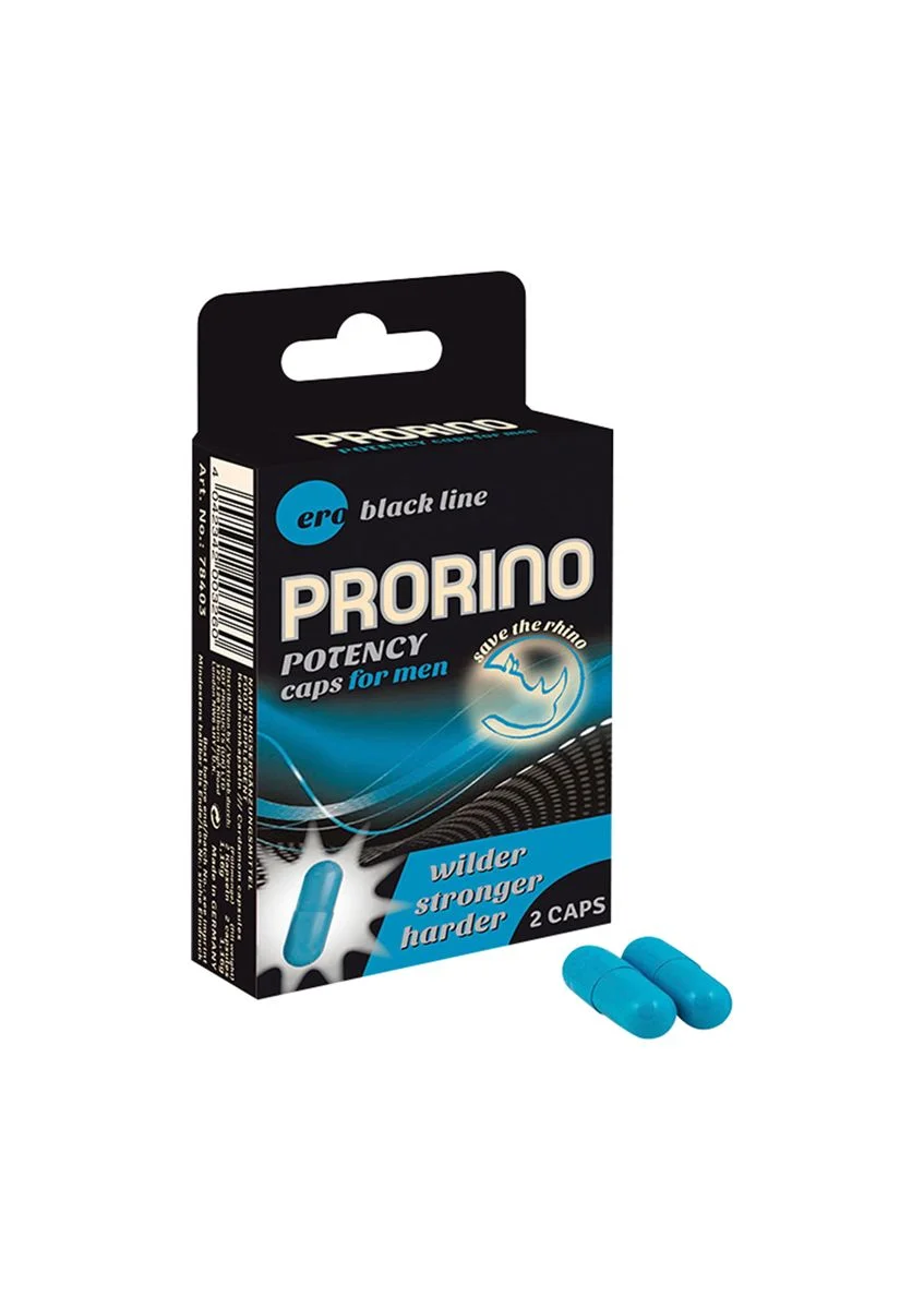 PRORINO Potentie Capsules Voor Mannen - 2 Stuks PRORINO Potentie Capsules Voor Mannen - 2 Stuks