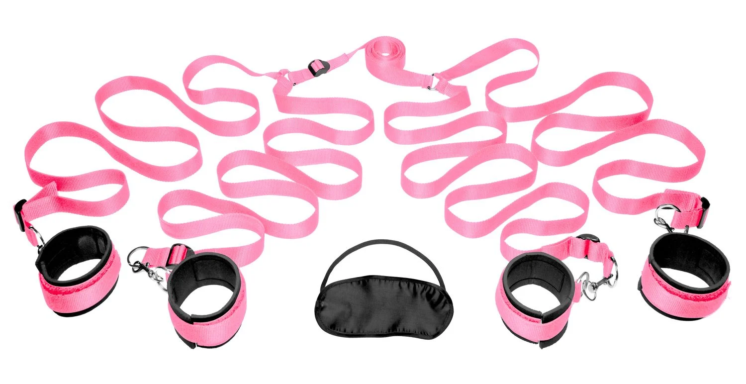 FRISKY - Bedroom Restraint Kit Bedboeien - Roze FRISKY - Bedroom Restraint Kit Bedboeien - Roze