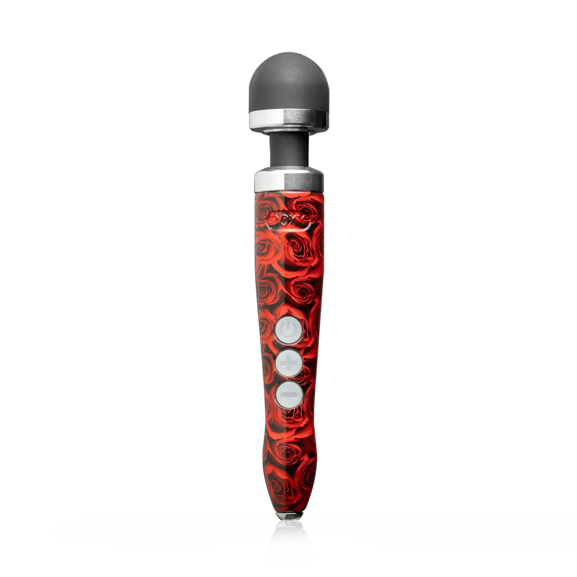 Doxy - Die Cast 3R Oplaadbare Wand Massager Rose Pattern Doxy - Die Cast 3R Oplaadbare Wand Massager Rose Pattern