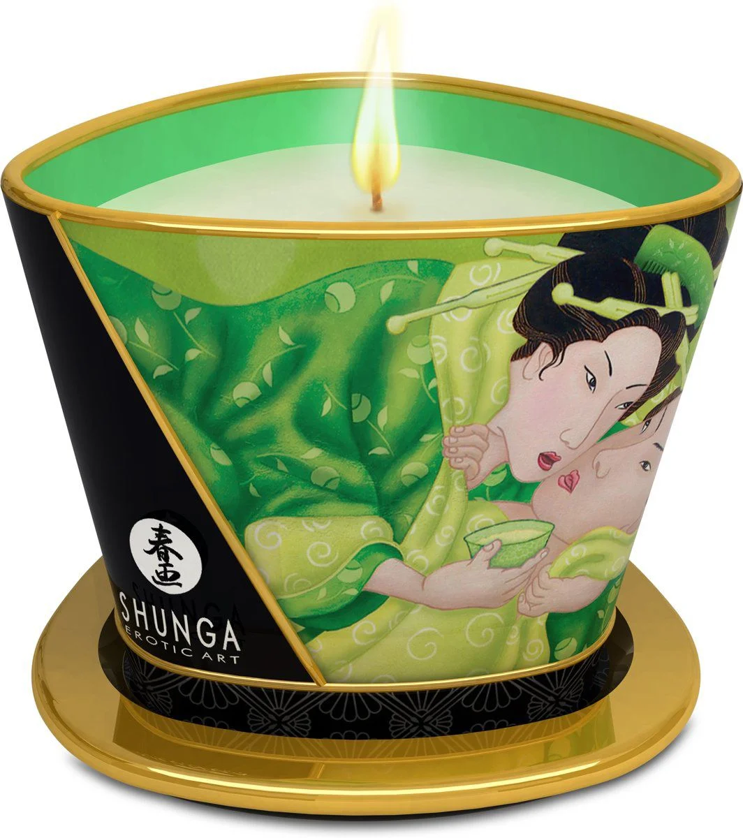 Shunga - Massagekaars Zenitude/Exotic Green Tea Shunga - Massagekaars Zenitude/Exotic Green Tea