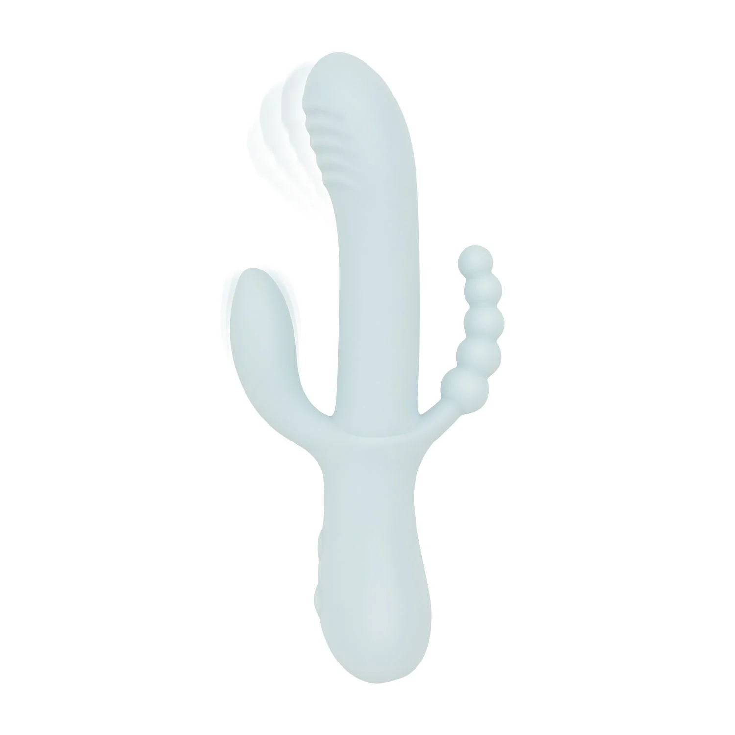 Good Vibes Only - Sage - Triple Stimulation Vibe - Blauw