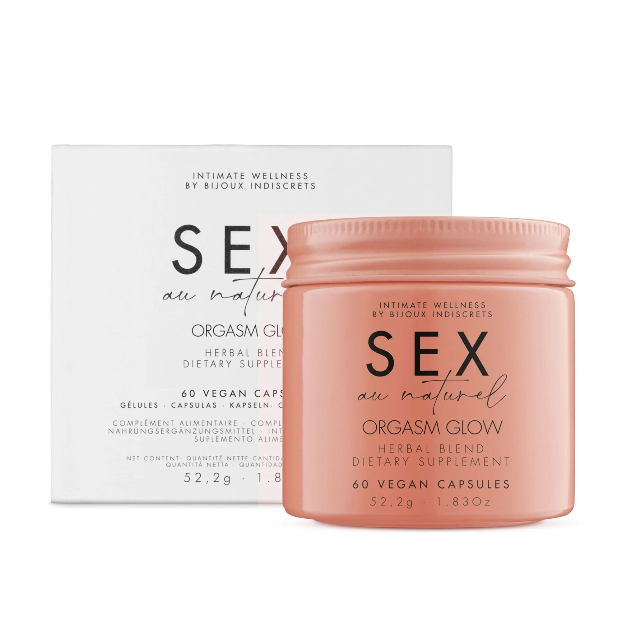 Bijoux Indiscrets - Sex au Naturel Orgasm Glow Voedingssupplement Bijoux Indiscrets - Sex au Naturel Orgasm Glow Voedingssupplement
