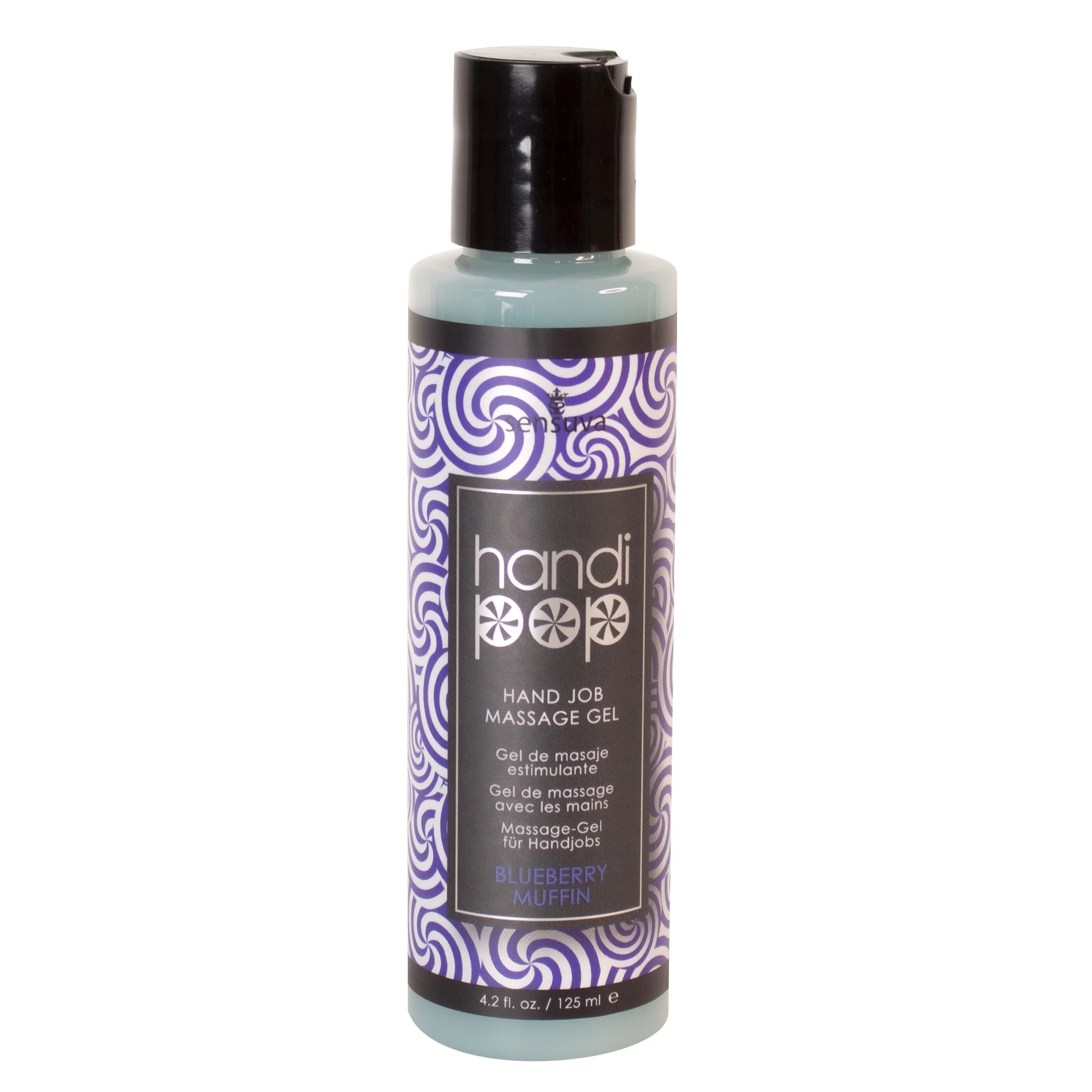 Sensuva - Handipop Handjob Massage Gel Bosbessen Muffin 125 ml Sensuva - Handipop Handjob Massage Gel Bosbessen Muffin 125 ml