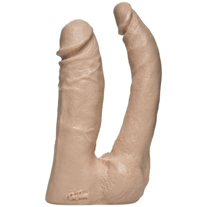 Doc Johnson - The Naturals Dubbele Dildo - Beige Doc Johnson - The Naturals Dubbele Dildo - Beige