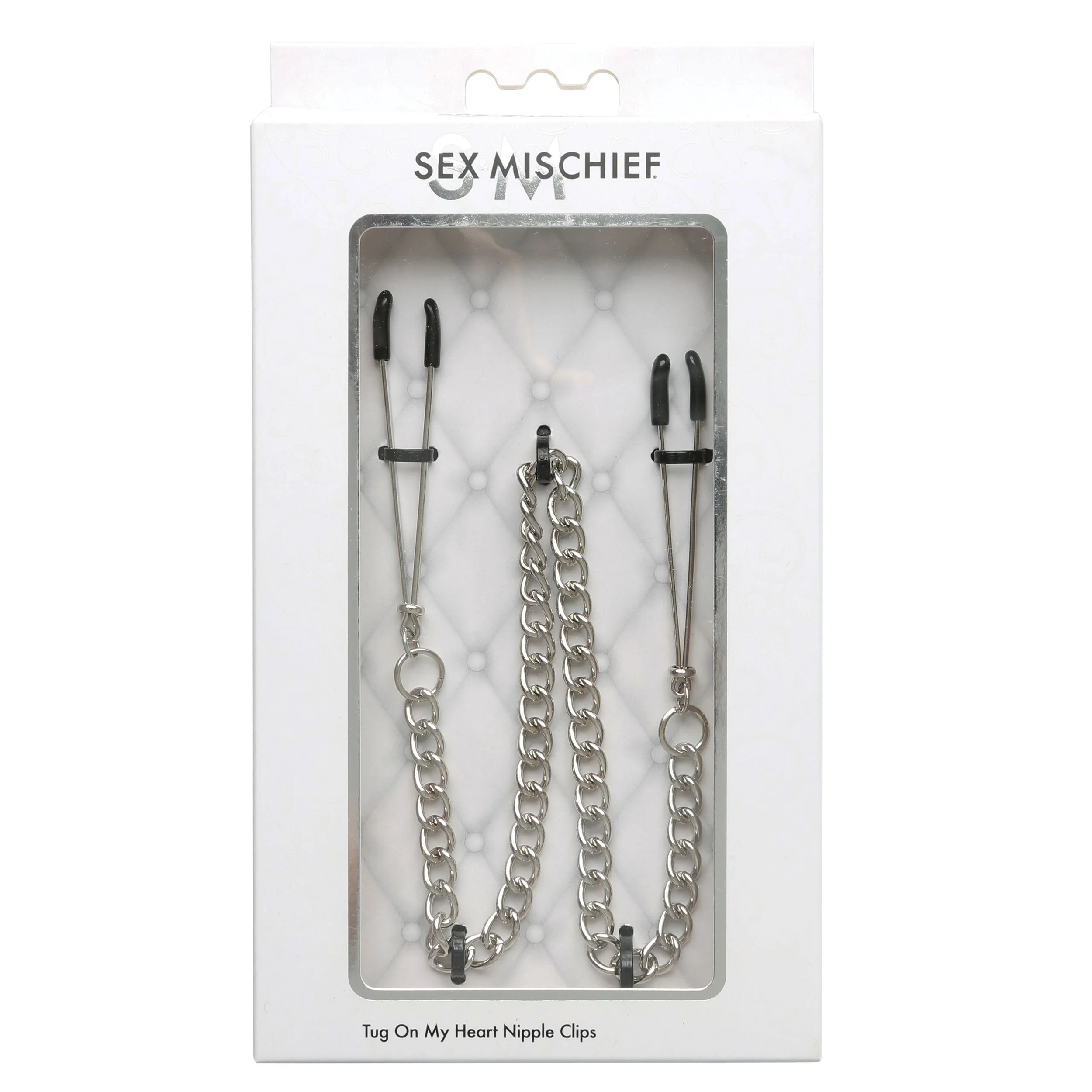 Sportsheets - Sex & Mischief Tug on my Heart Nipple Clips Sportsheets - Sex & Mischief Tug on my Heart Nipple Clips