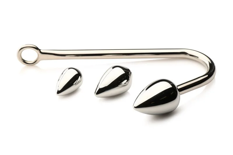Anal Hook Trainer Set - Zilver Anal Hook Trainer Set - Zilver