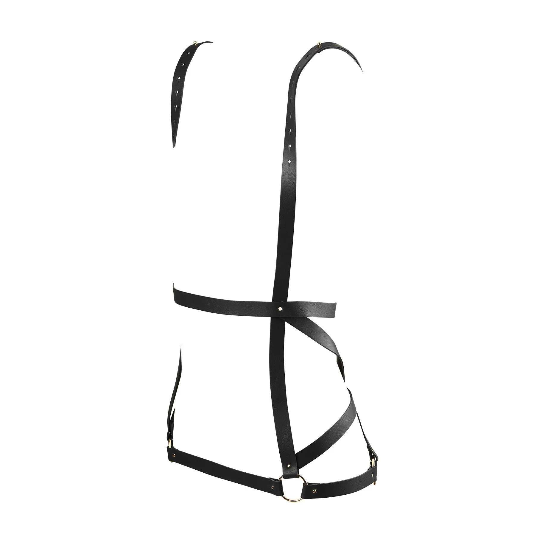 Bijoux Indiscrets - Maze Arrow Dress Harness Zwart Bijoux Indiscrets - Maze Arrow Dress Harness Zwart