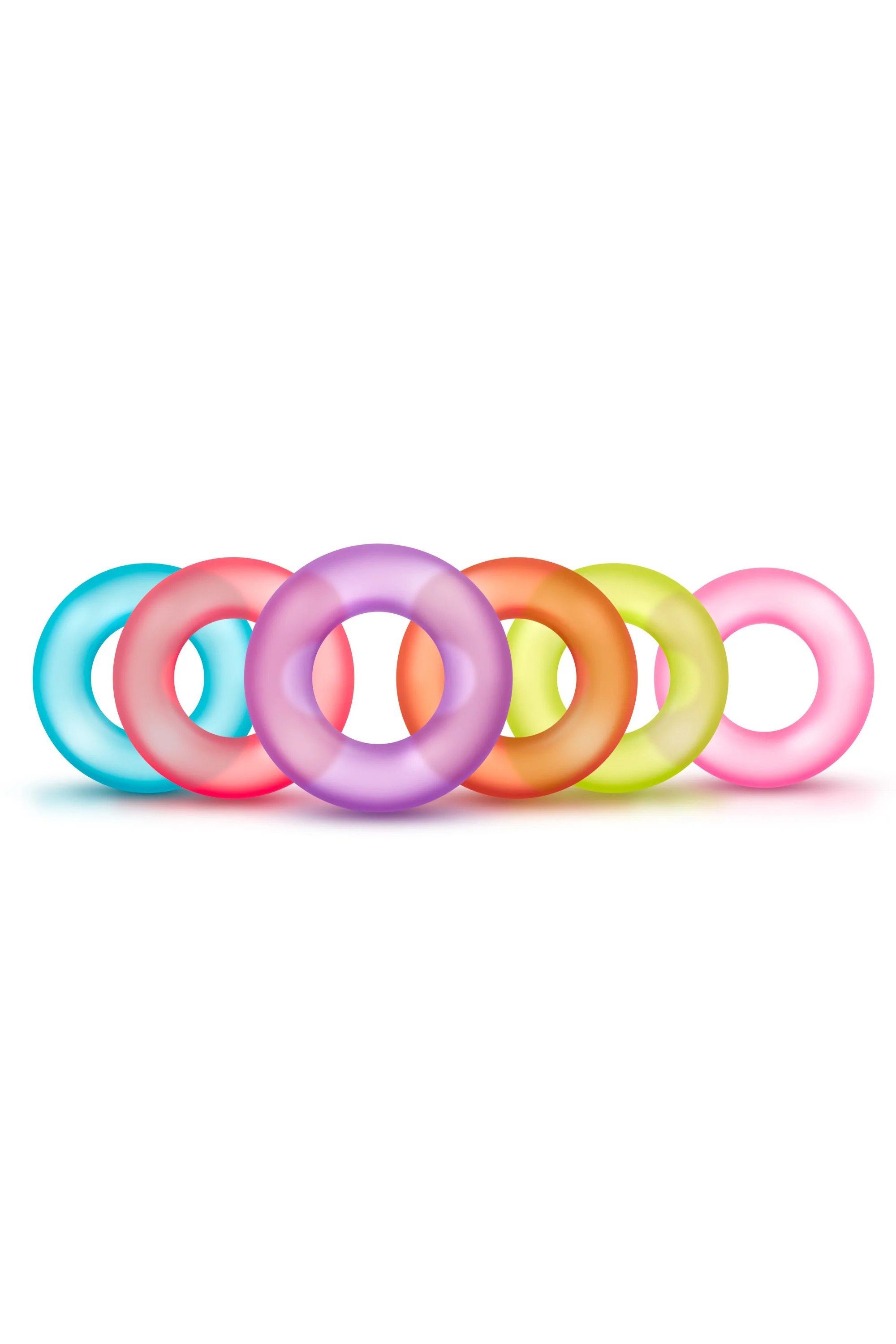 Blush - Play With Me King of the Ring Cockring Set 6 Stuks Blush - Play With Me King of the Ring Cockring Set 6 Stuks