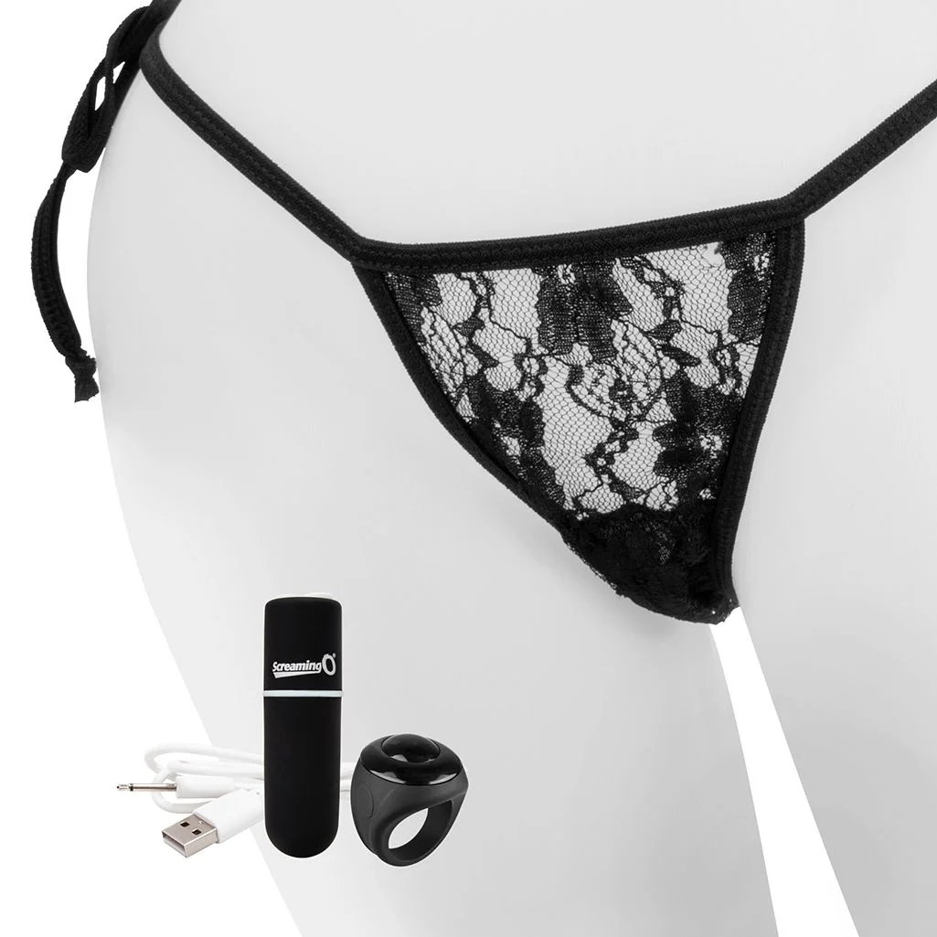 The Screaming O - Charged Remote Control Panty Vibe Zwart The Screaming O - Charged Remote Control Panty Vibe Zwart
