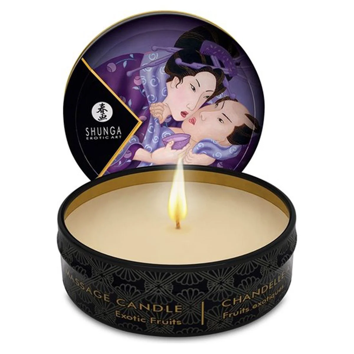 Shunga - Massagekaars Exotic Fruits/Libido - 30 ml Shunga - Massagekaars Exotic Fruits/Libido - 30 ml