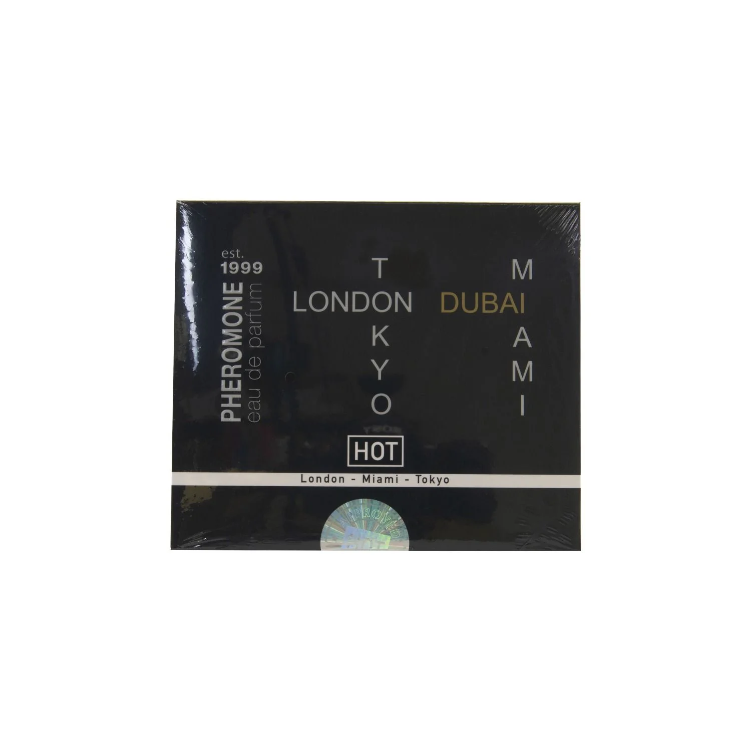 HOT - Feromonen Parfum Doos Voor Hem - 4x5 ml HOT - Feromonen Parfum Doos Voor Hem - 4x5 ml