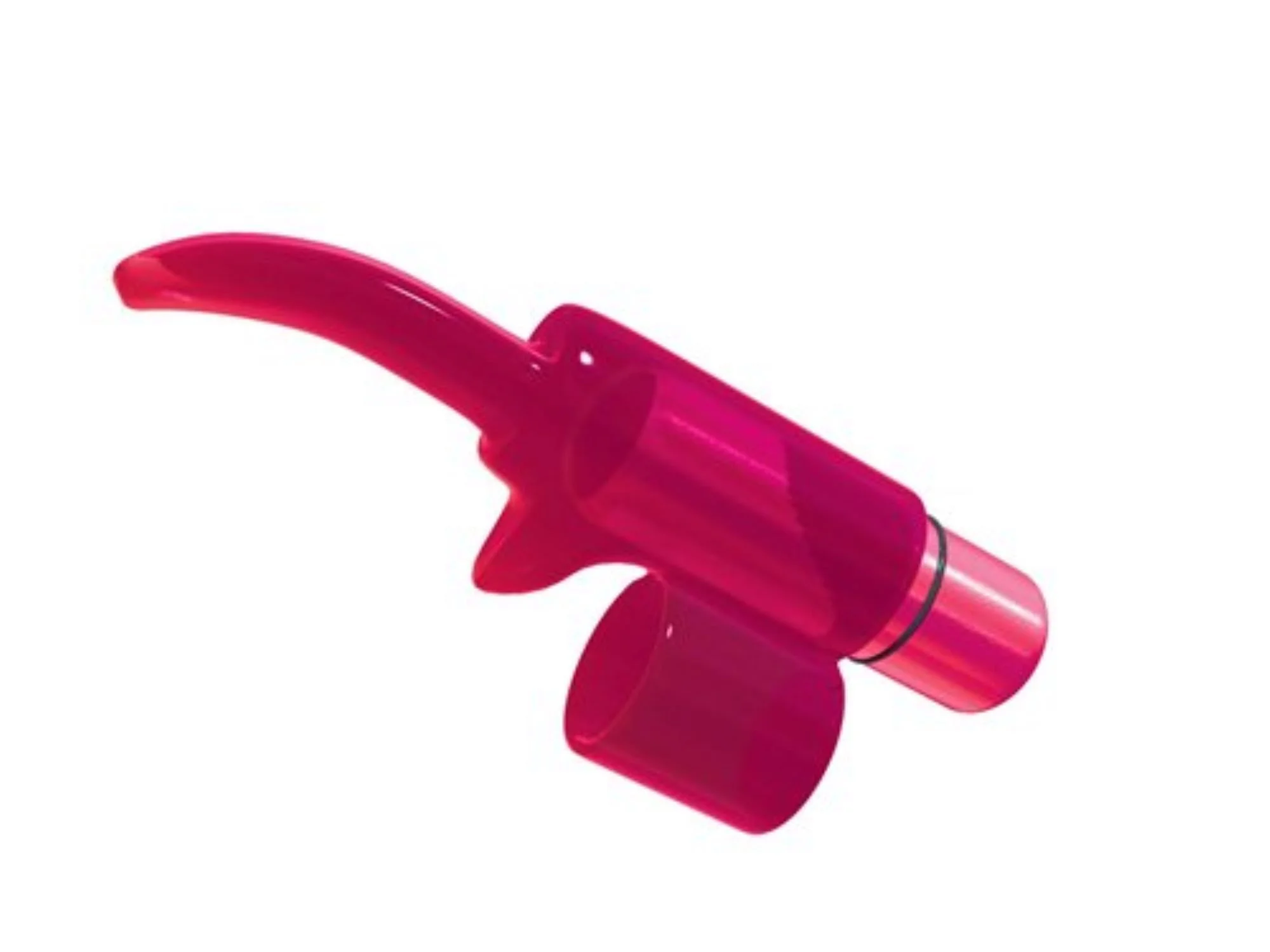 Tingling Tongue Bullet Vinger Vibrator- Roze Tingling Tongue Bullet Vinger Vibrator- Roze