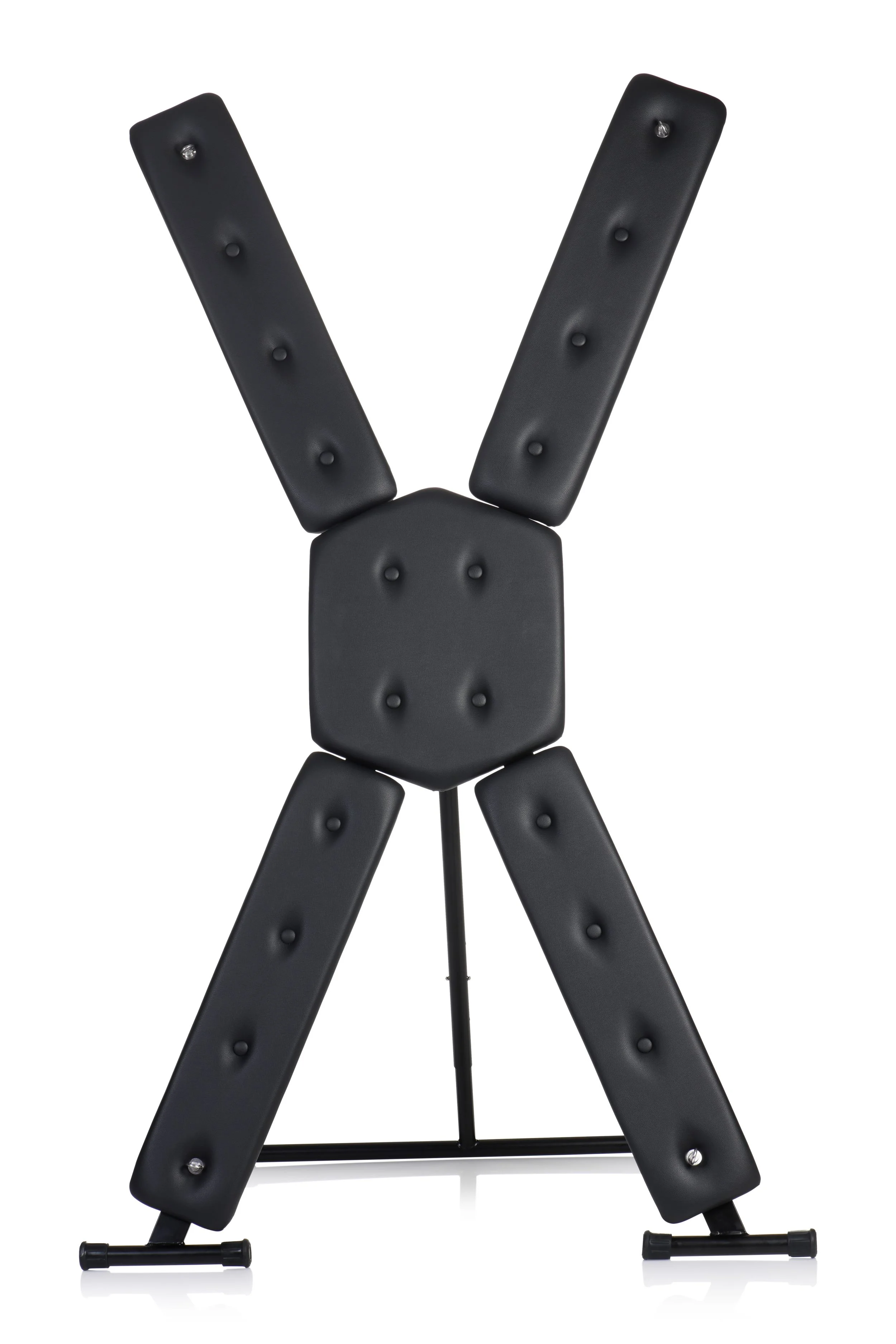 XR Brands - St. Andrews Cross - Zwart XR Brands - St. Andrews Cross - Zwart