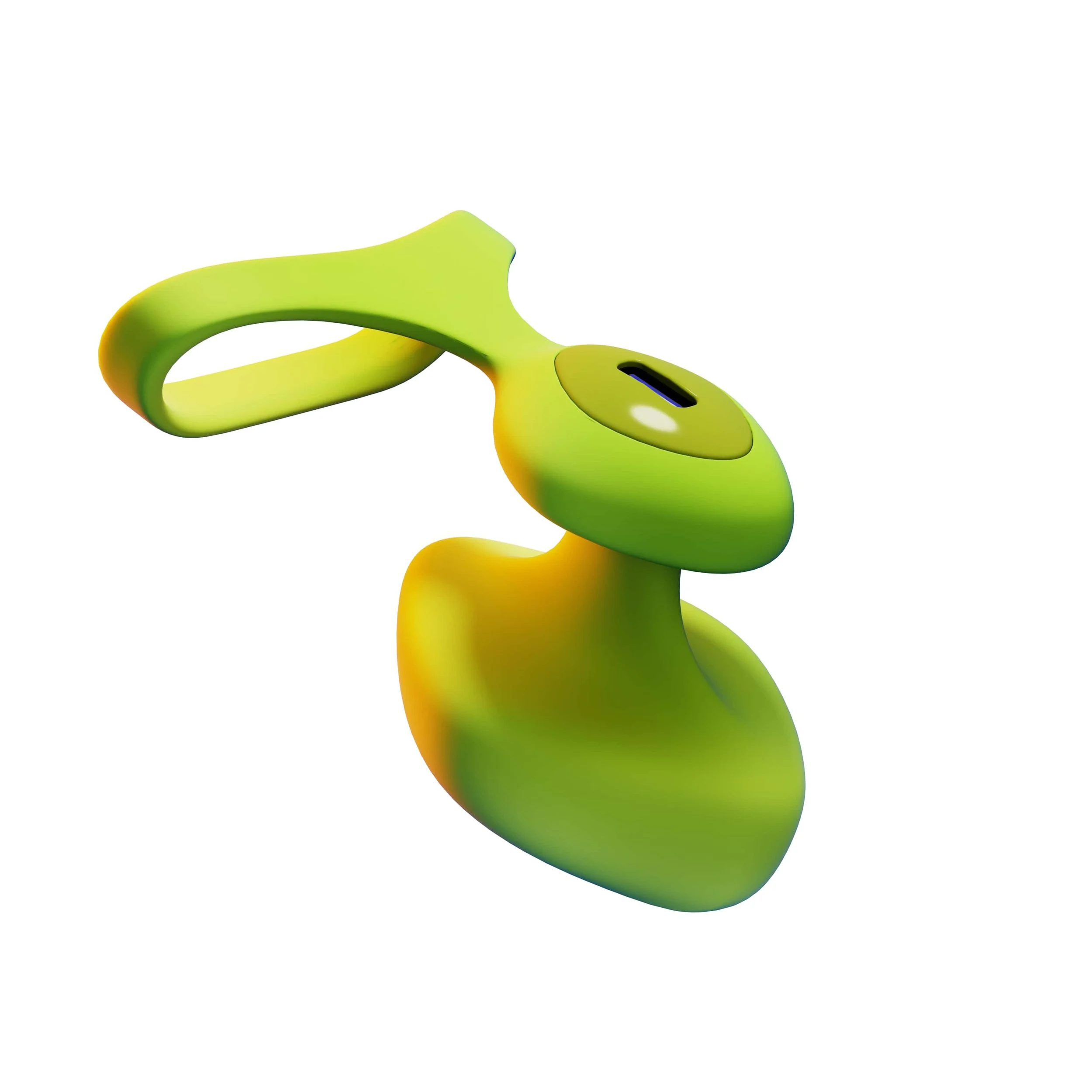 Dame - Fin 2.0 Vinger Vibrator - Citrus Dame - Fin 2.0 Vinger Vibrator - Citrus
