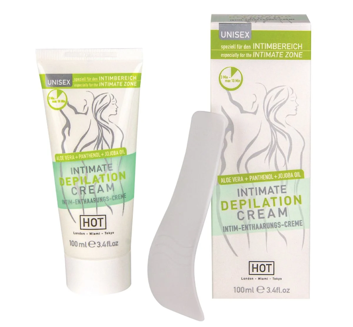 HOT Intimate Depilation Cream - Ontharingscrème HOT Intimate Depilation Cream - Ontharingscrème